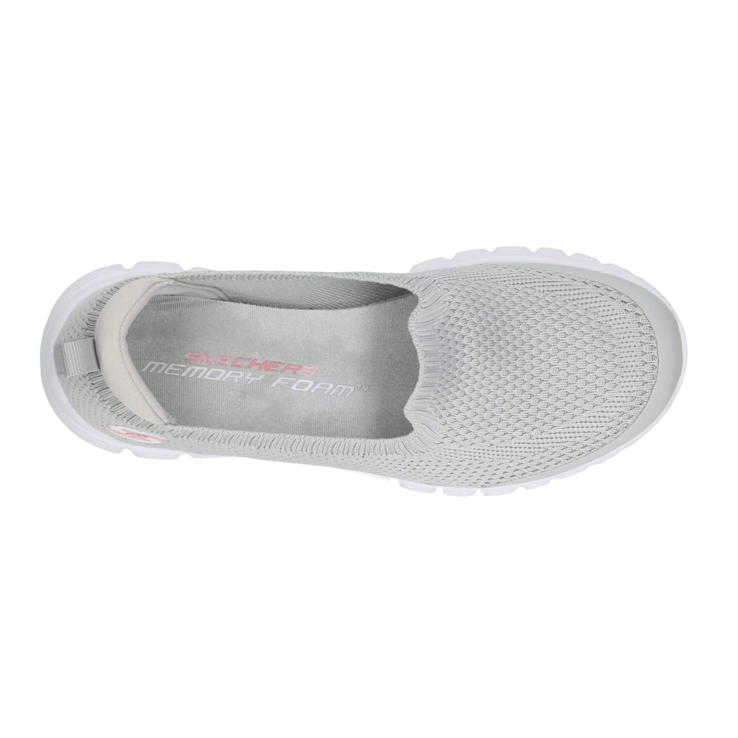 Tenis Skechers Graceful Dama Gris Deportivo Slip On Mujer — imagen 9