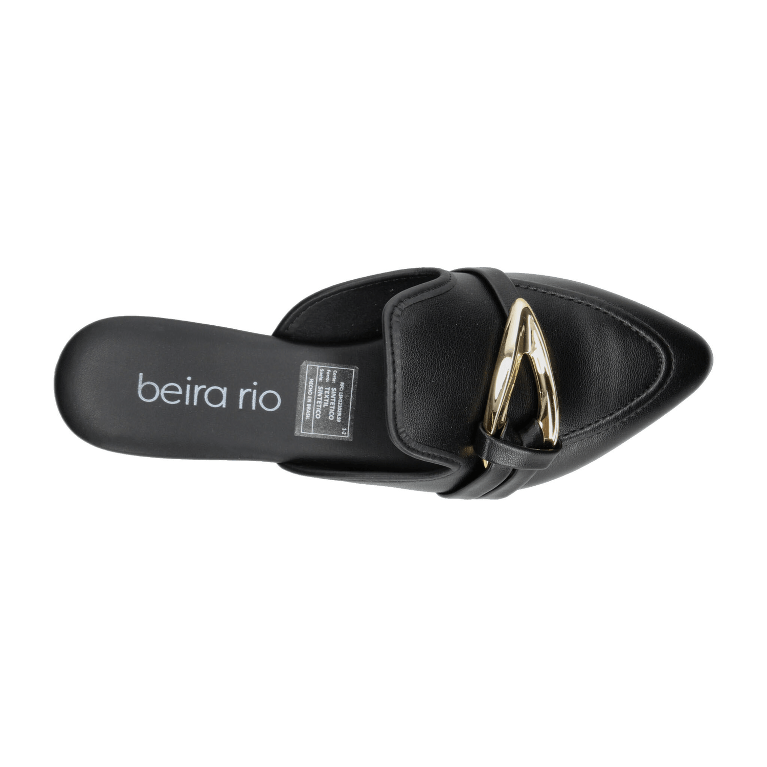 Flats Dama Beira rio Negro Casual Mujer — imagen 9
