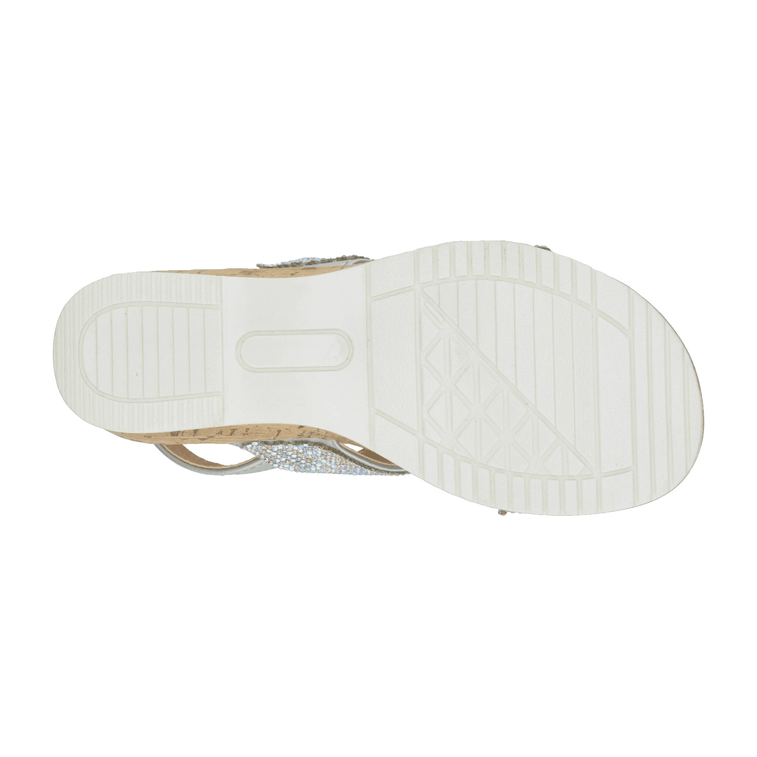 Sandalias Tropicana Niña Plataforma Casual Plateado Juvenil T22-25 — imagen 9