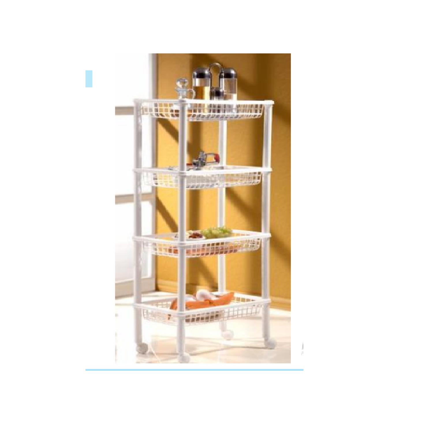 Estante Esquinero Liftor BLITZ 4 color Blanco 4 Cestas para Cocina — imagen 5