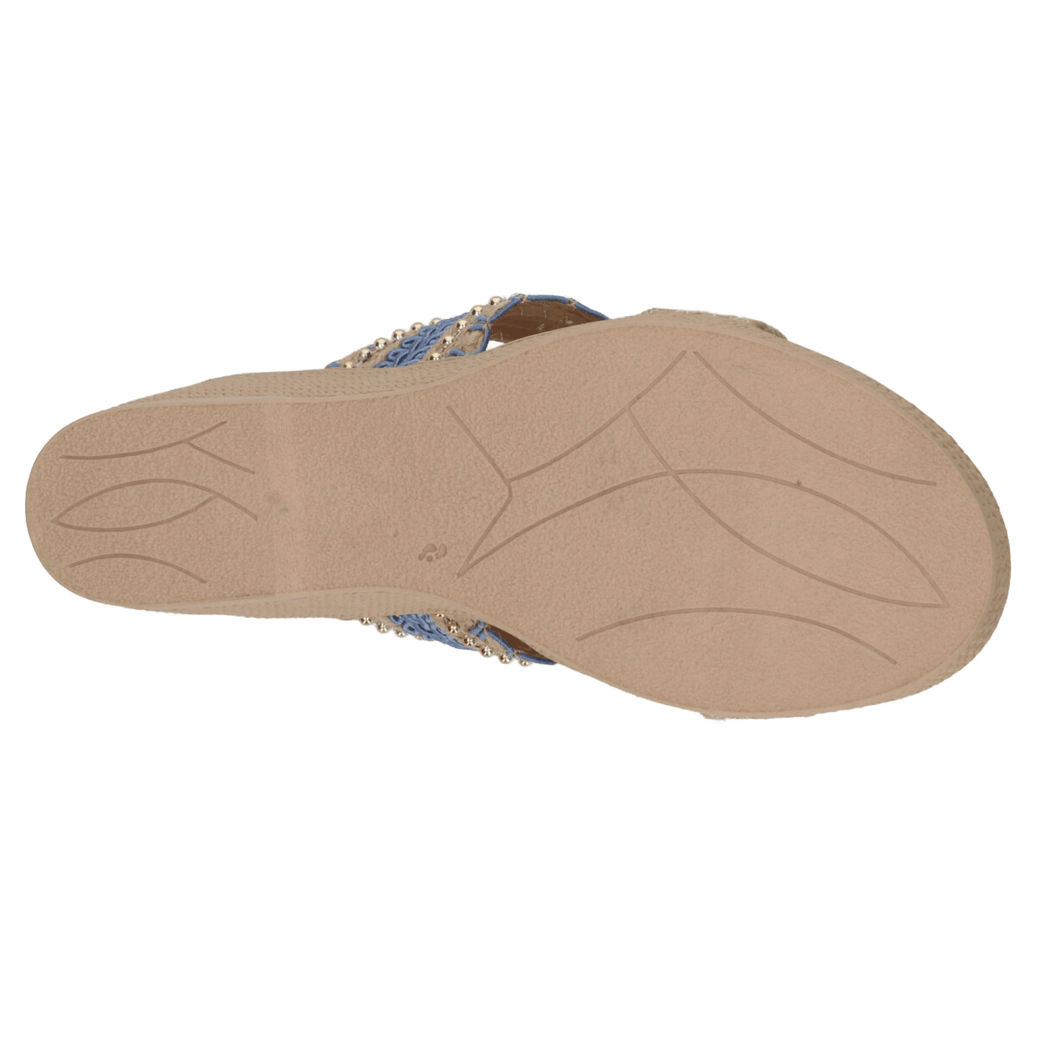 Sandalias Rojo Cereza Dama Azul Casual Para Mujer — imagen 10