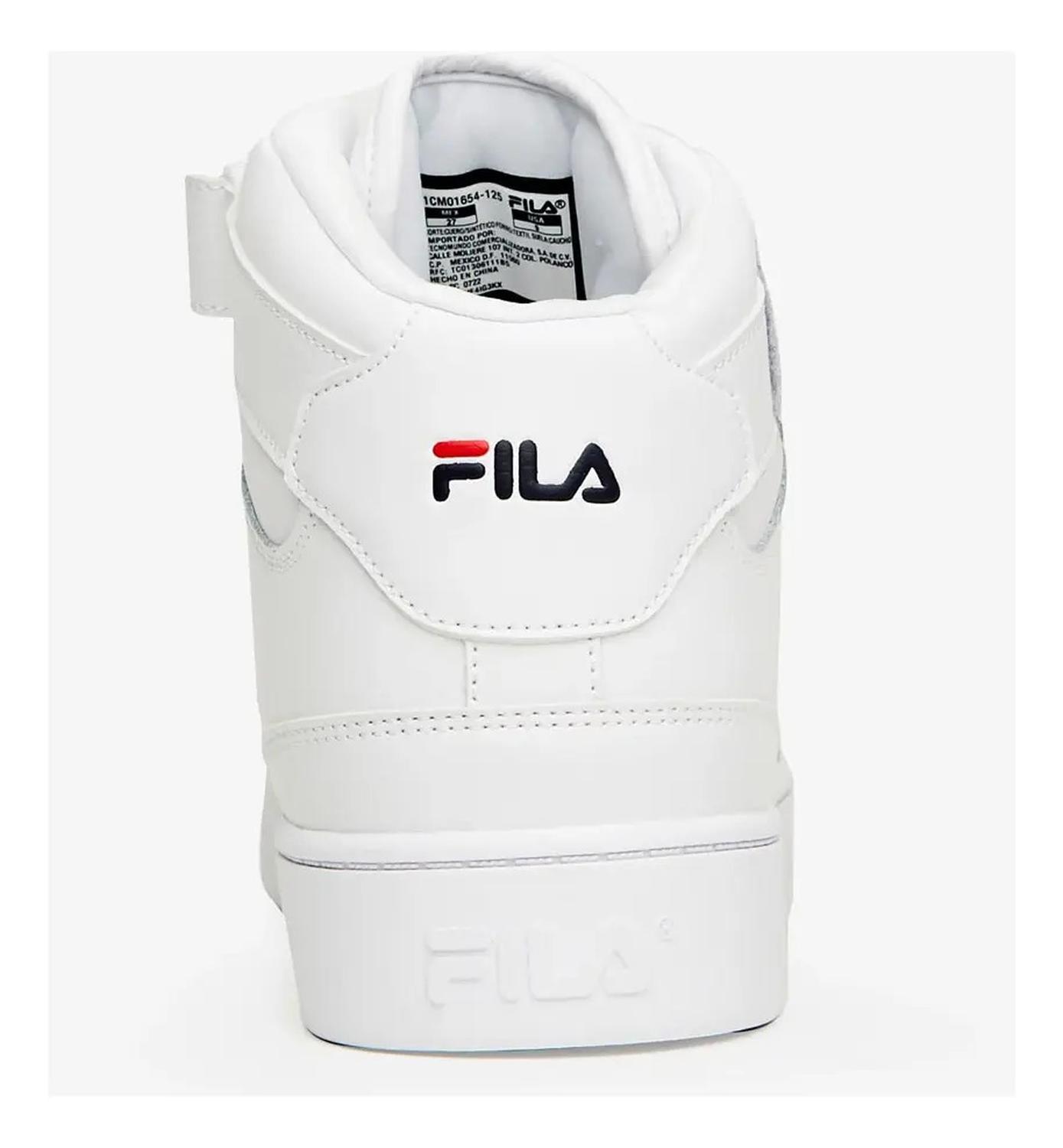 Tenis Fila Caballero Casual Mmx-100 Hi 1286229 — imagen 4