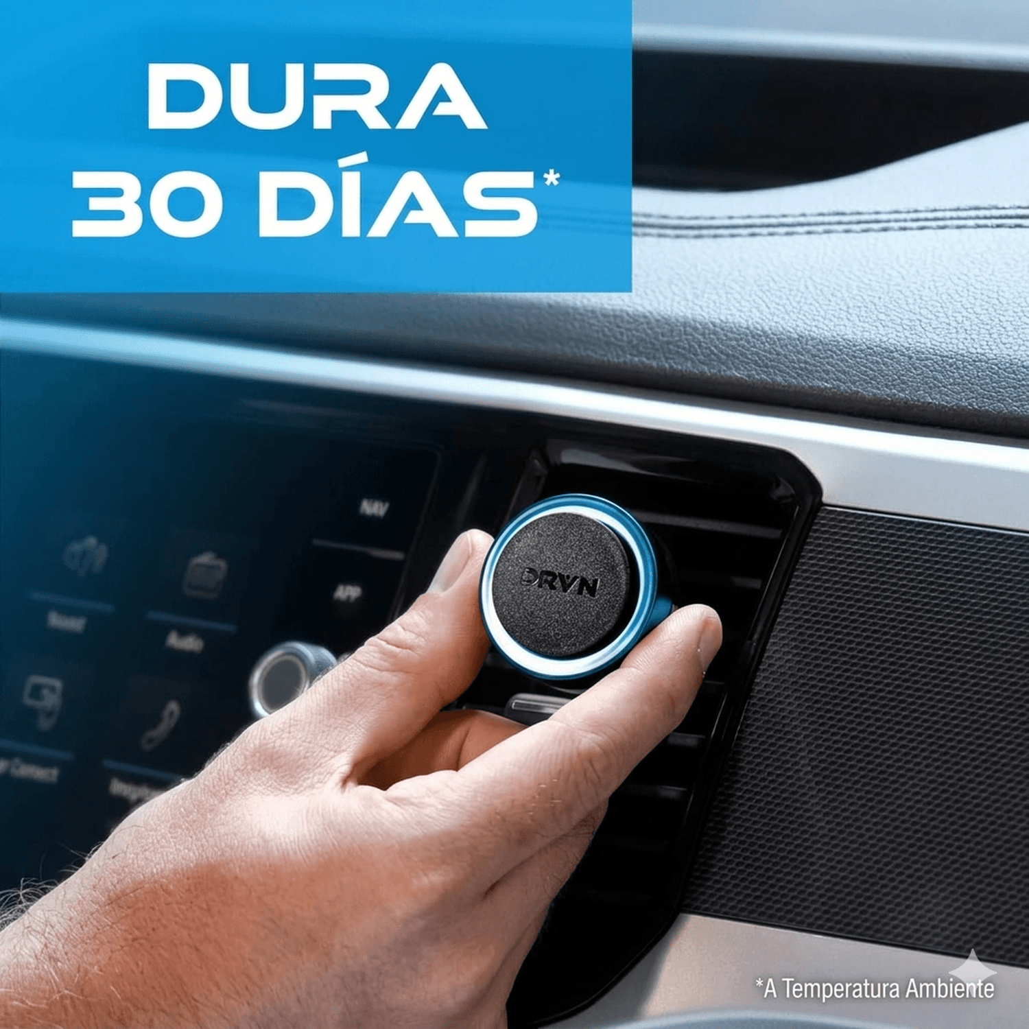 Aromatizante Coche Casa DRVN Clip Rejilla Ventilación Voyager — imagen 3
