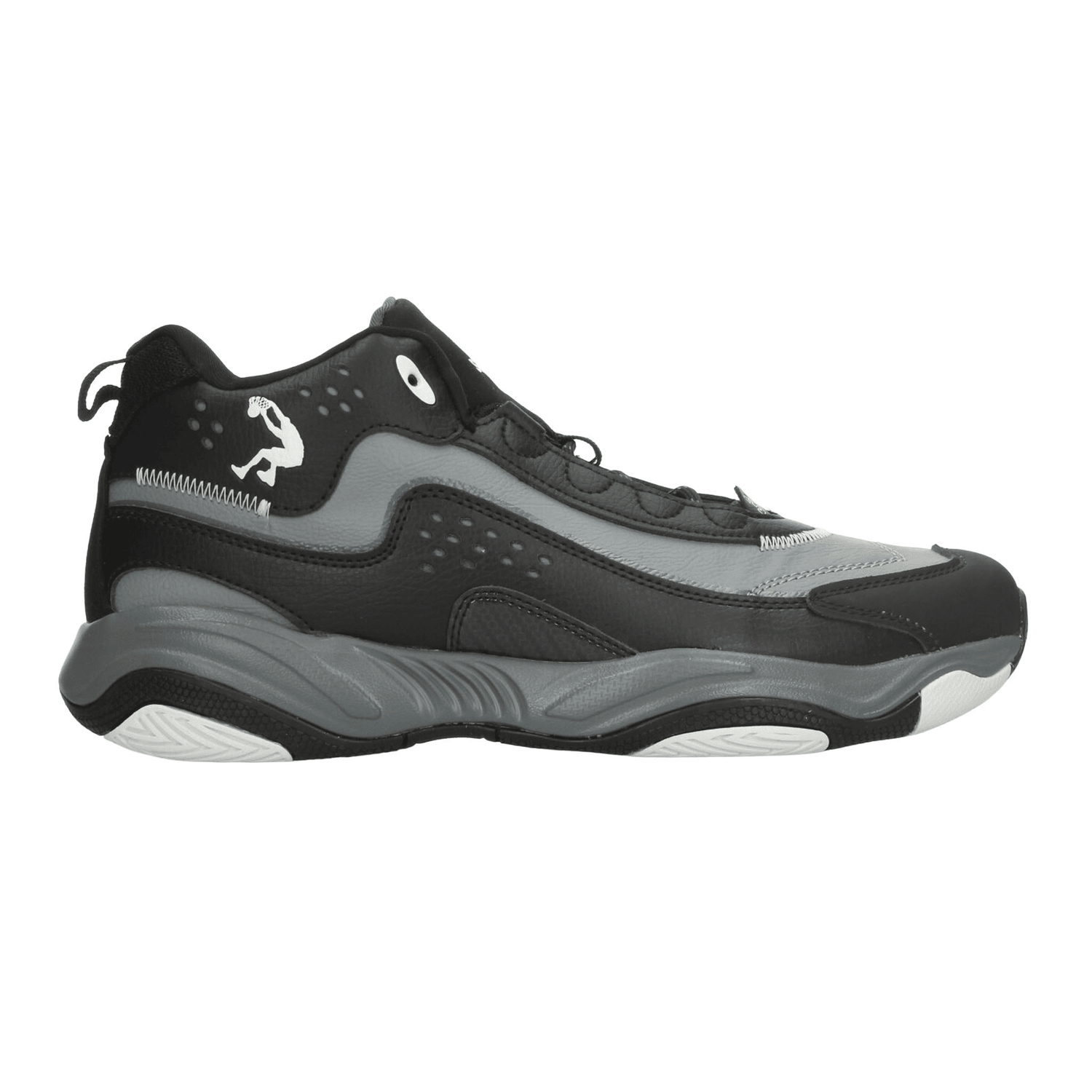 Tenis Shaq Spin Low Hombre Básquetbol Botín Negro Caballero — imagen 1