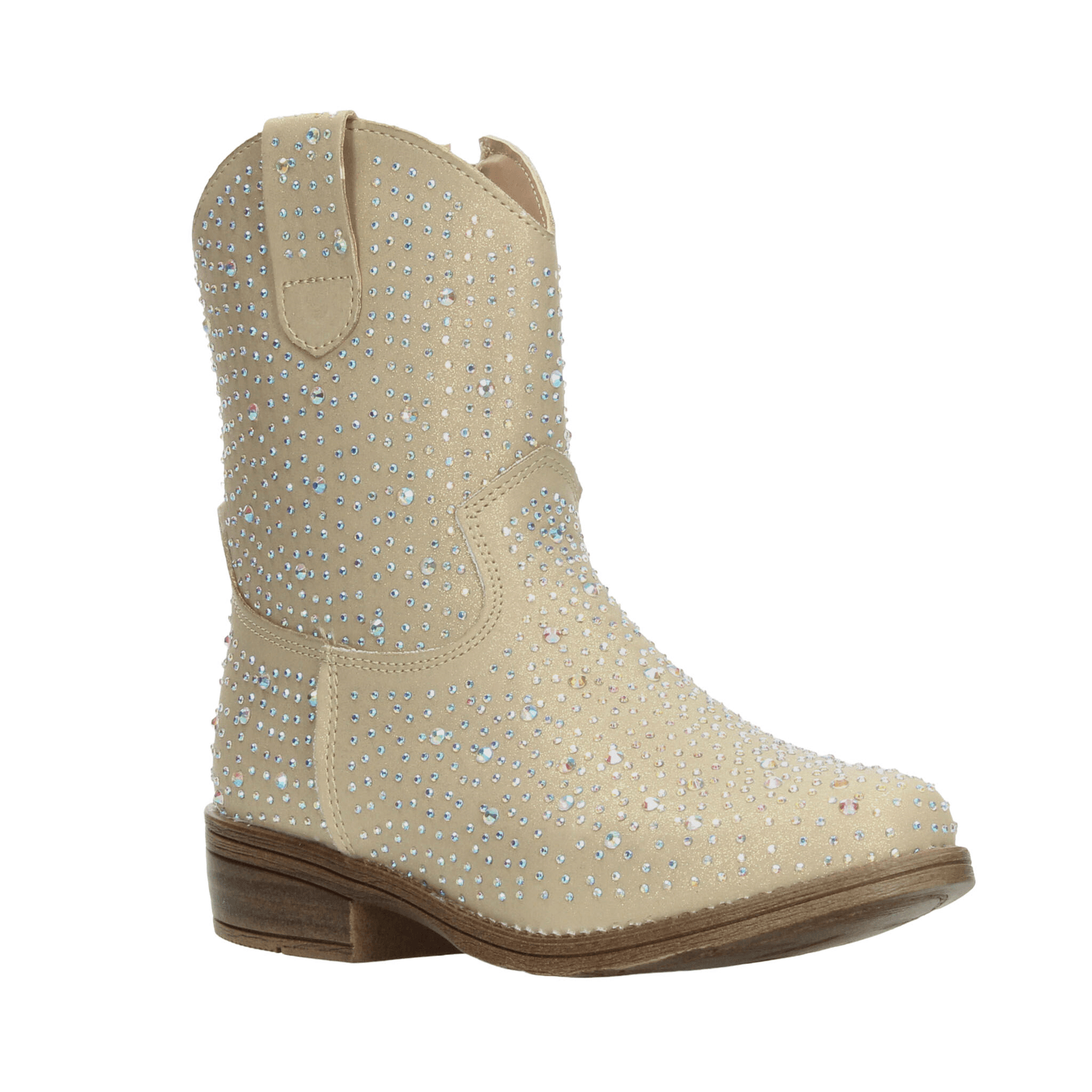 Bota Tropicana Niña Vaquera Cierre Casual Dorado Infantil T15-18 — imagen 2