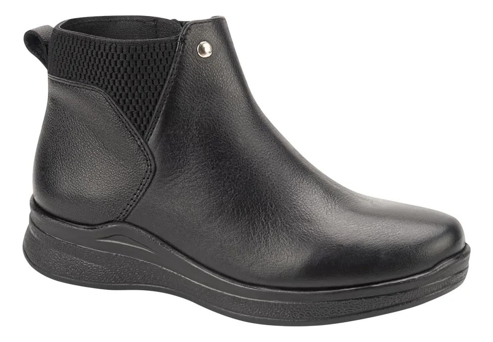Botin Shosh Dama Piel Vacuno Elastico 1308217 — imagen 8