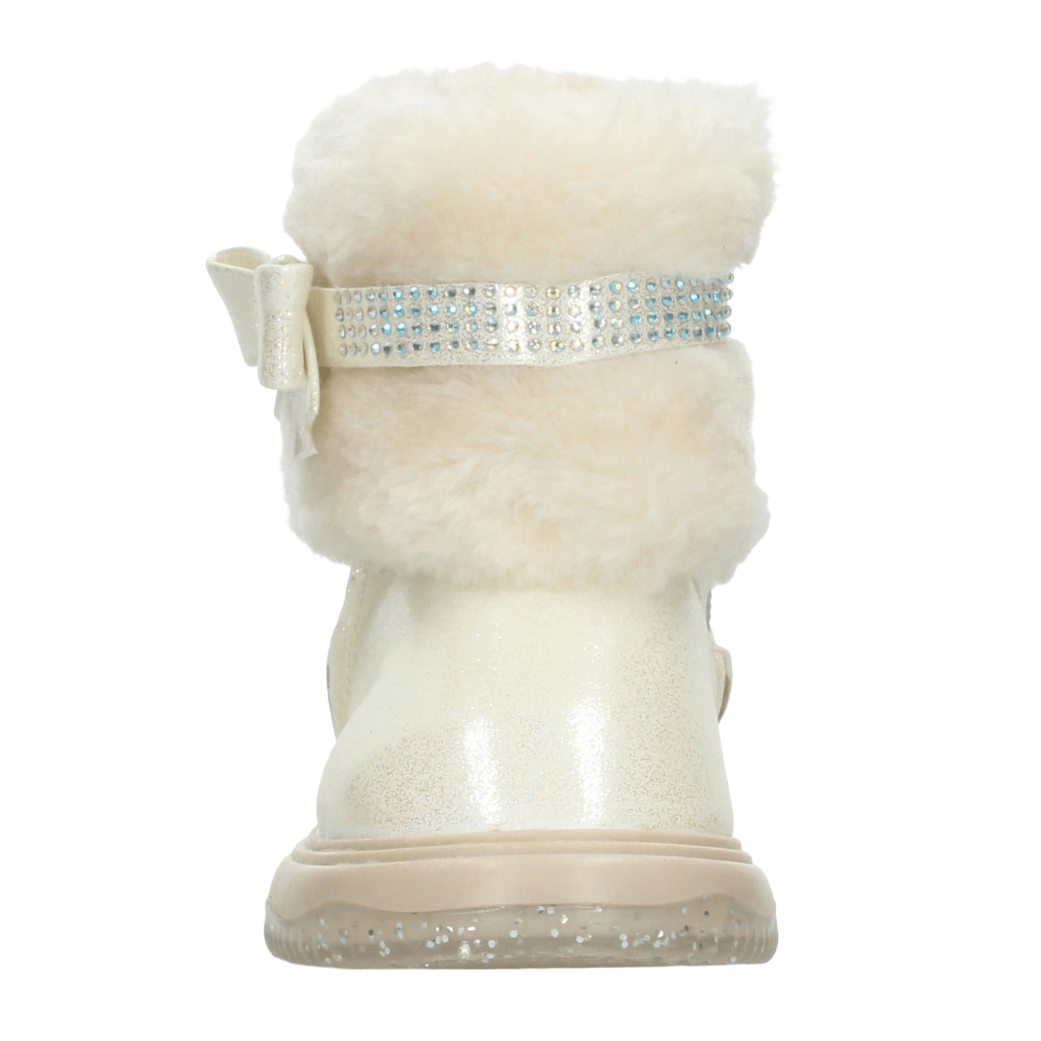 Bota Paressi Niña Crema Casual Peluche Infantil T18-22 — imagen 7