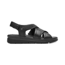 Sandalias Flexi Dama Casual Negro Mujer