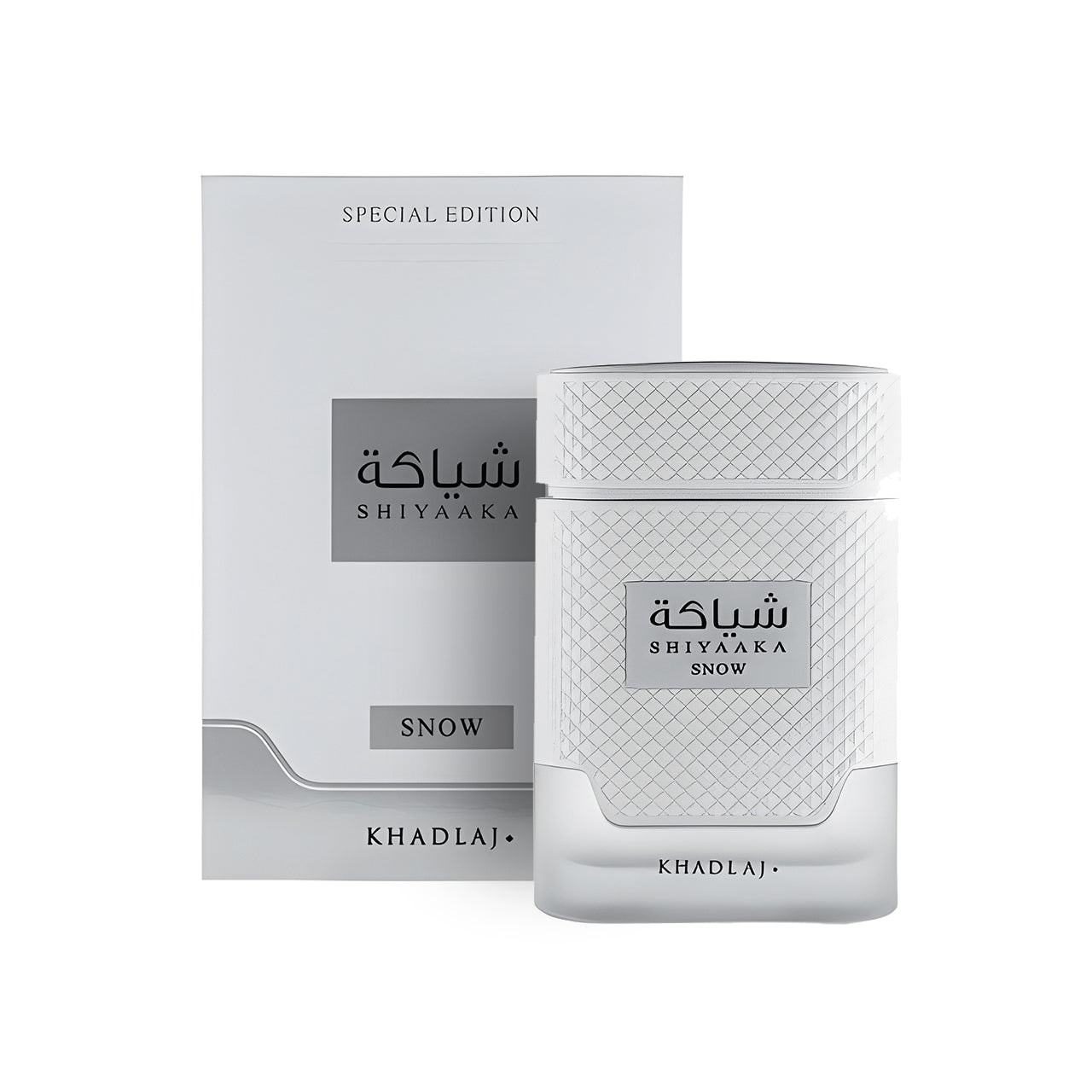 Perfume Árabe Khadlaj Shiyaaka Snow Unisex EDP 100ml — imagen 3