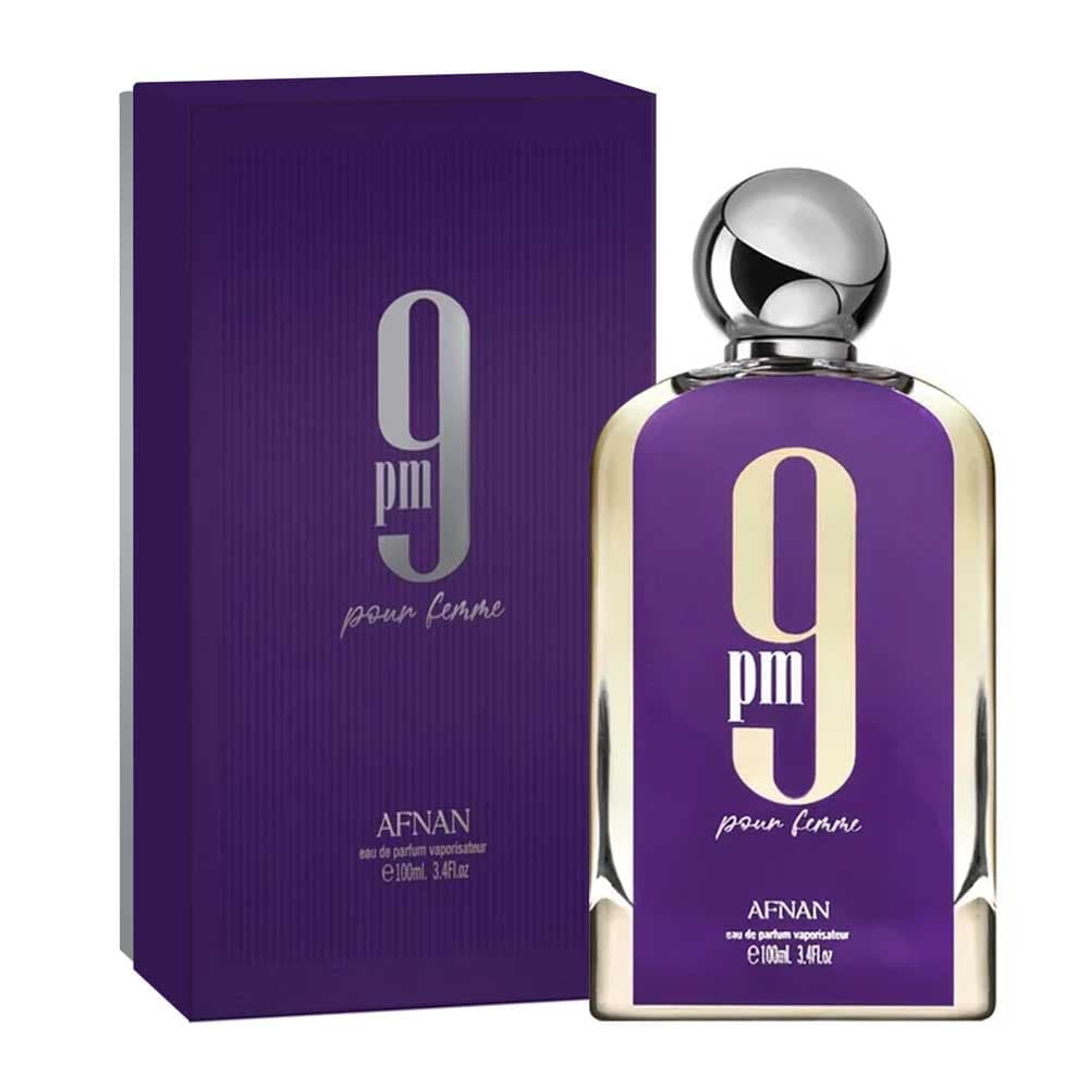 Perfume Afnan 9Pm Pour Femme Morado Agua de Perfume 100ml Dama Mag — imagen 2