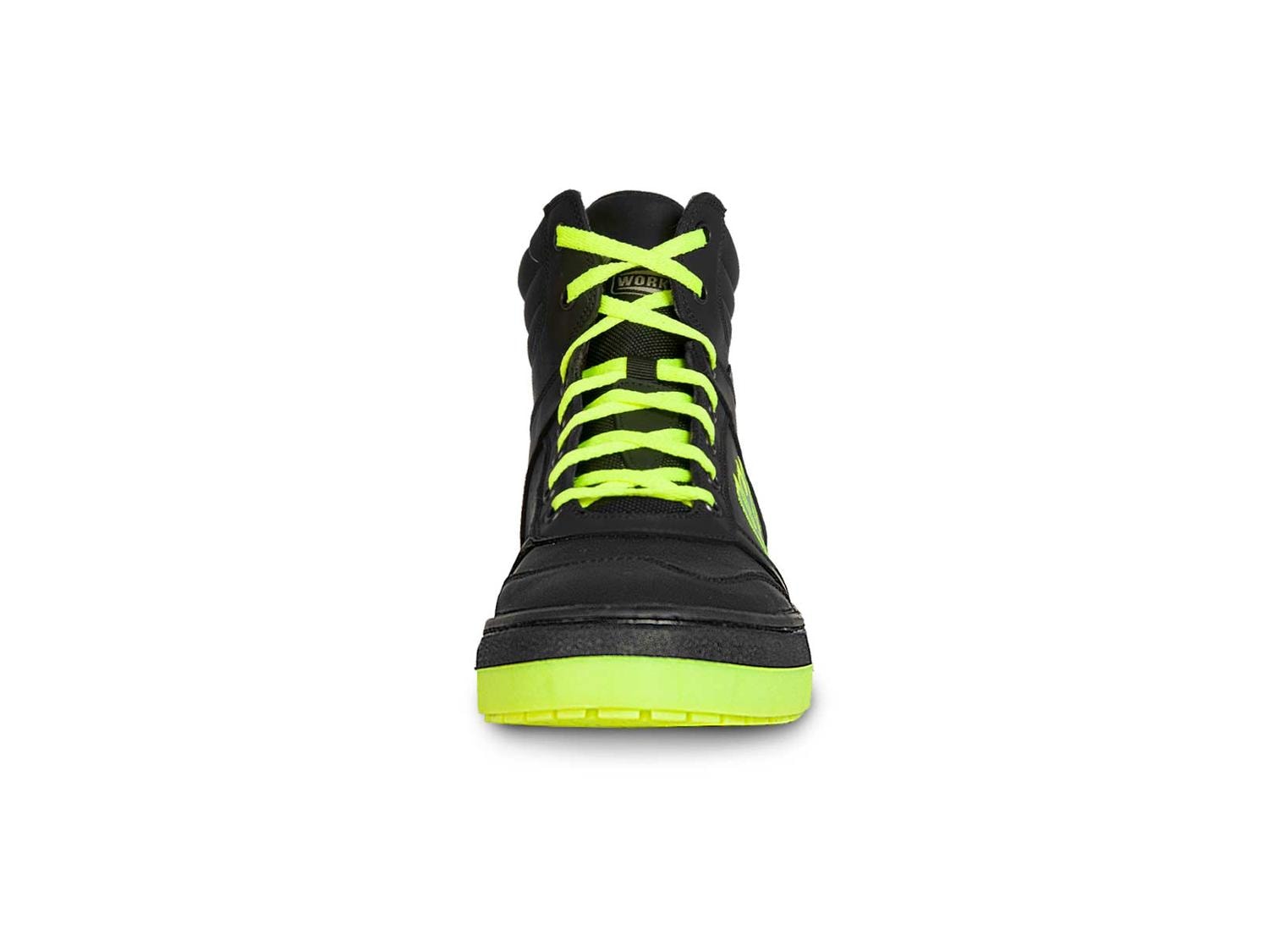 Tenis Bota Motociclista Hombre Moto Wkl 80203 Negro Verde — imagen 3