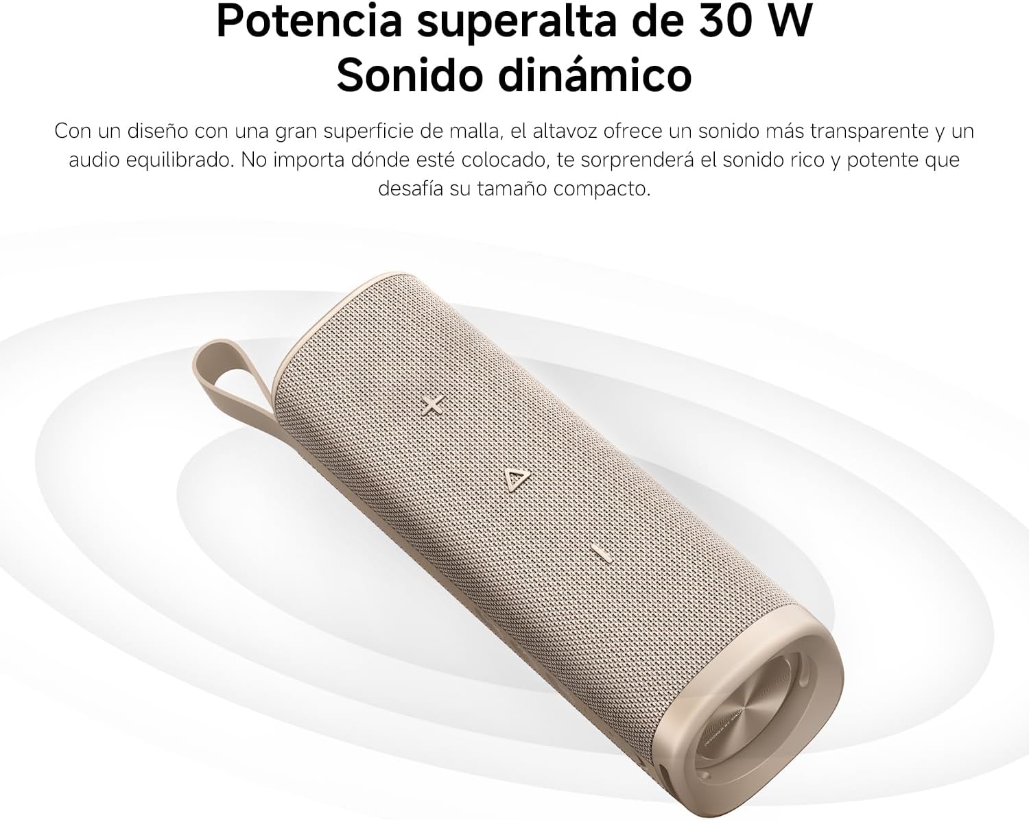 XIAOMI Sound Outdoor Dorado Bocina Portátil de 30W con Sonido Potente — imagen 3