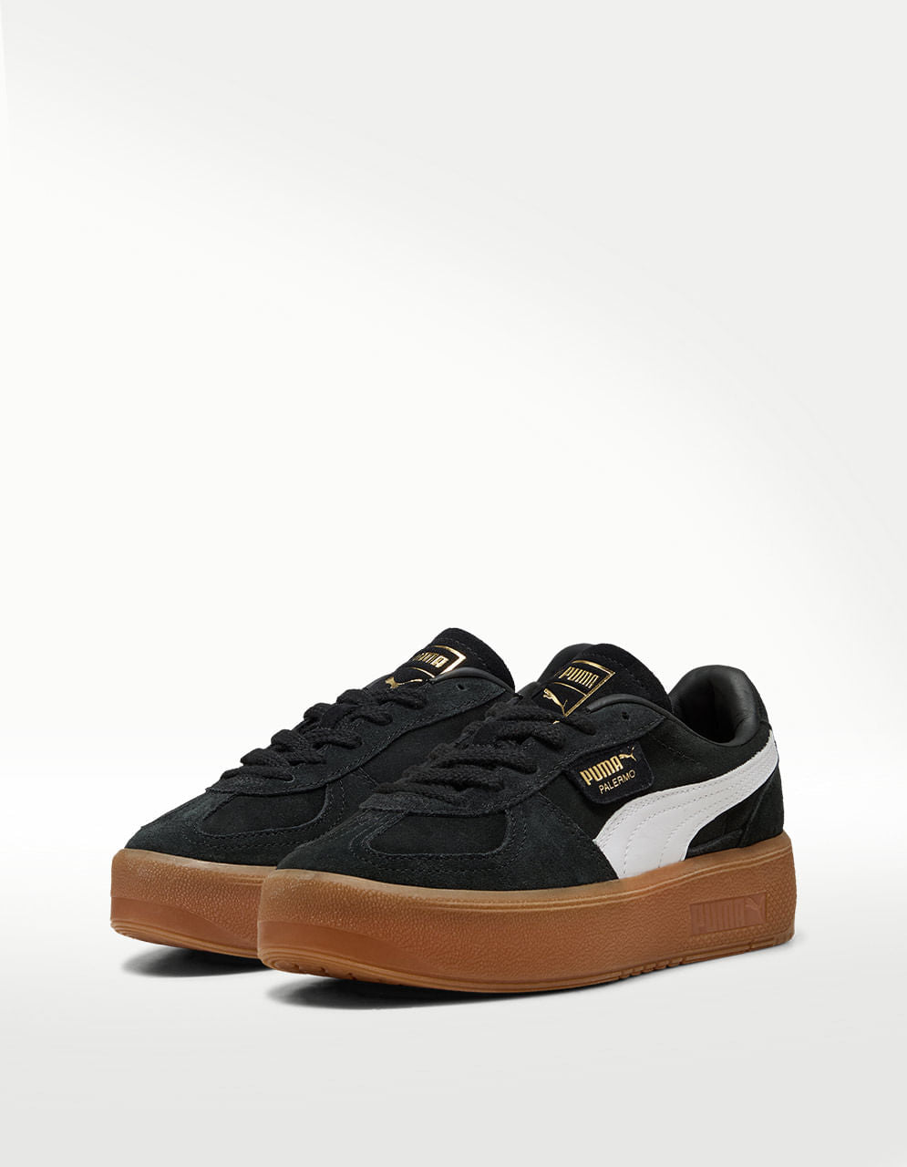 Tenis Puma Palermo Elevata Negro - Mujer — imagen 6