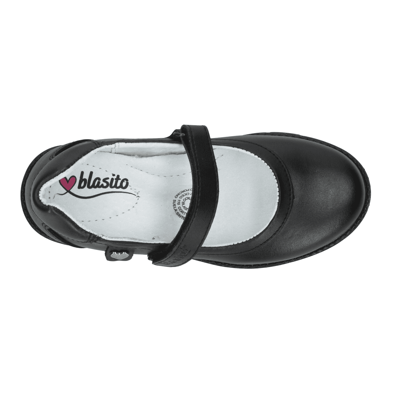 Zapato Niña Negro Blasito Escolar Ajuste Infantil T18-22 — imagen 9