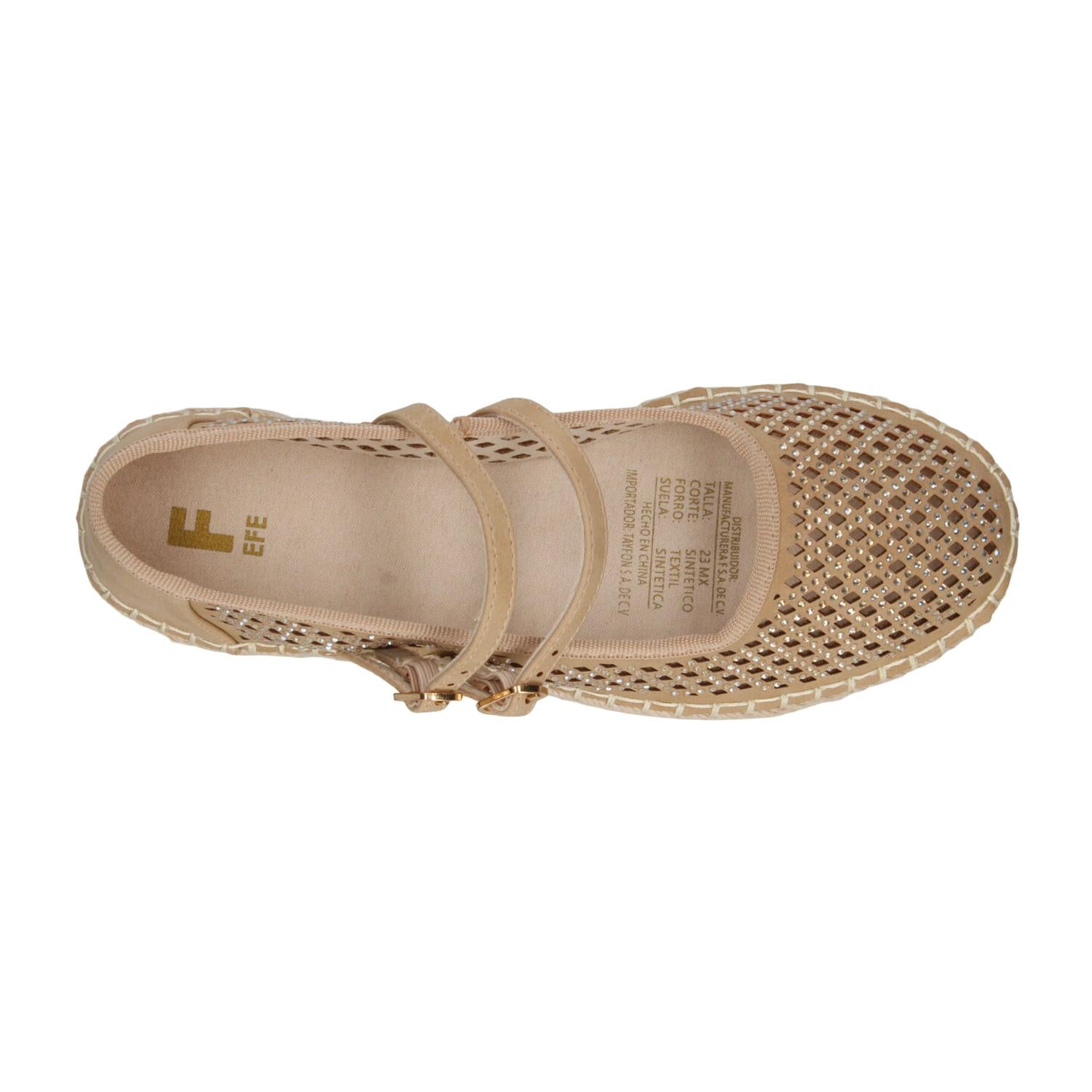 Zapato Dama Efe Beige Casual Mujer — imagen 9