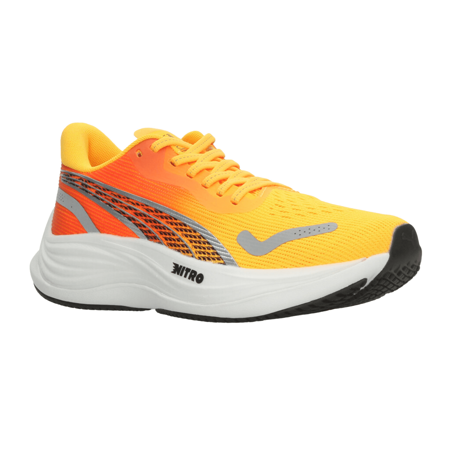 Tenis Puma Velocity Nitro 3 Dama Naranja Running Para Mujer — imagen 3