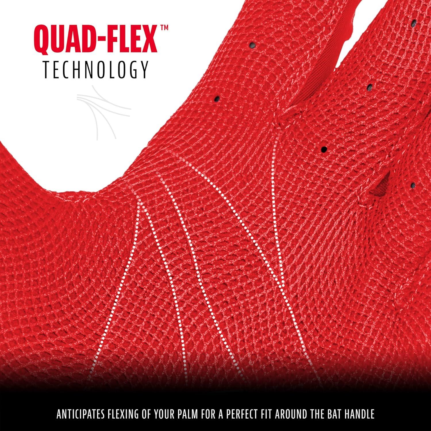 Guanteletas De Beisbol Franklin CFX Pro Talla XL Rojo — imagen 4