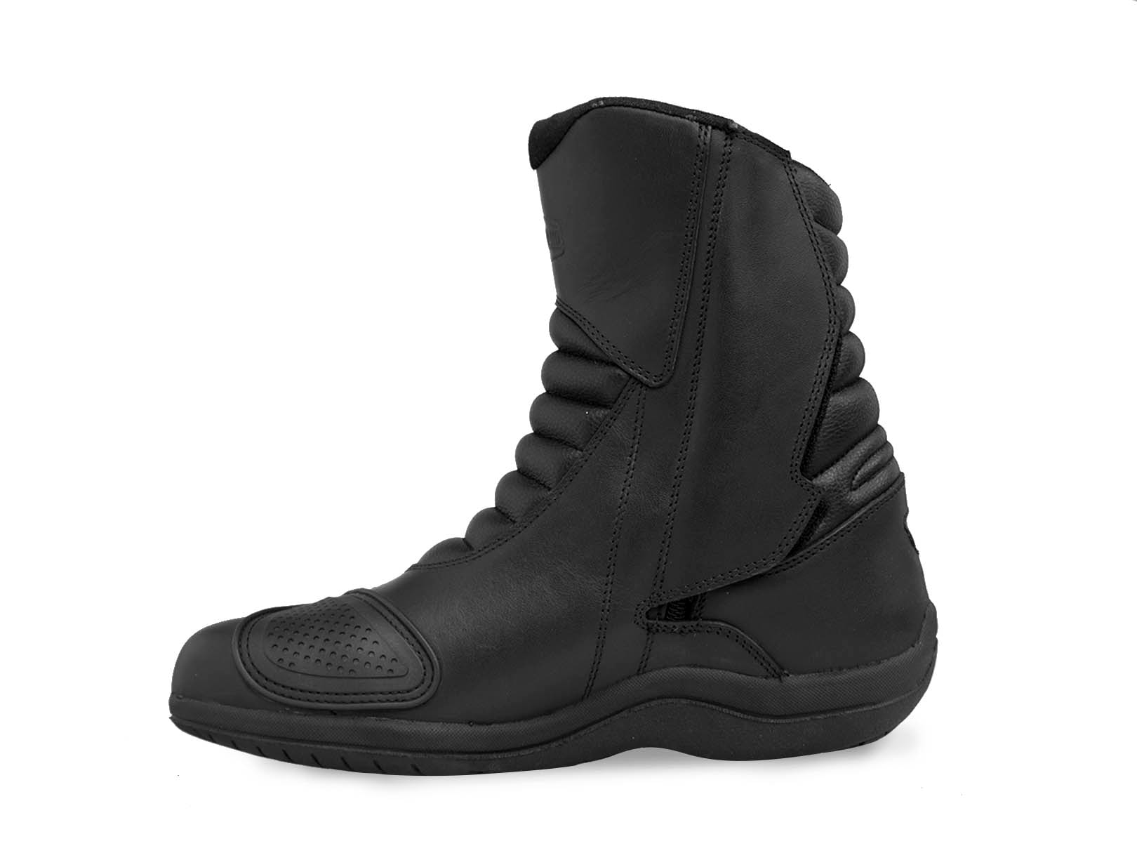 Bota mujer biker moto botin Sport dama WORKLAND 80006 Negro — imagen 9