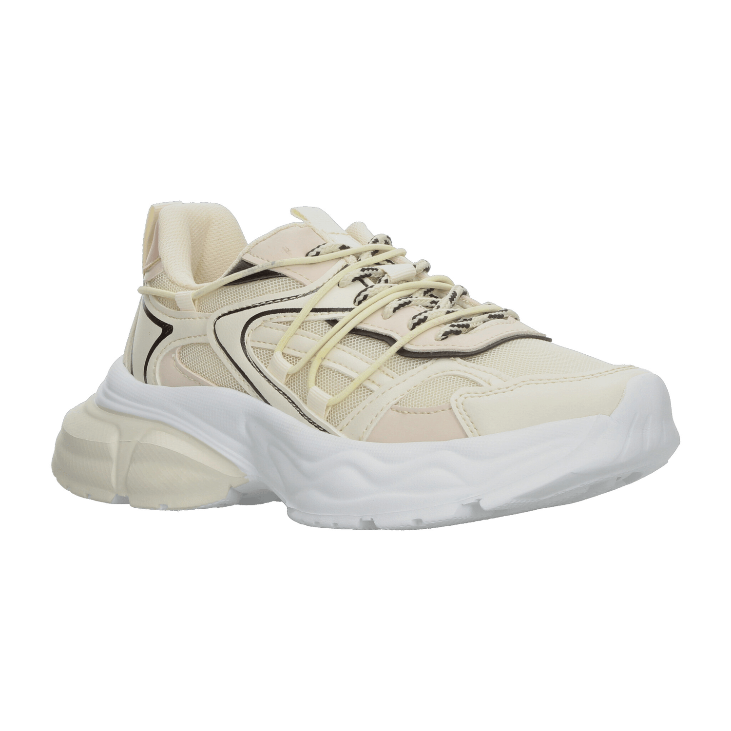 Tenis Ten colors Dama Casual Beige Mujer — imagen 2
