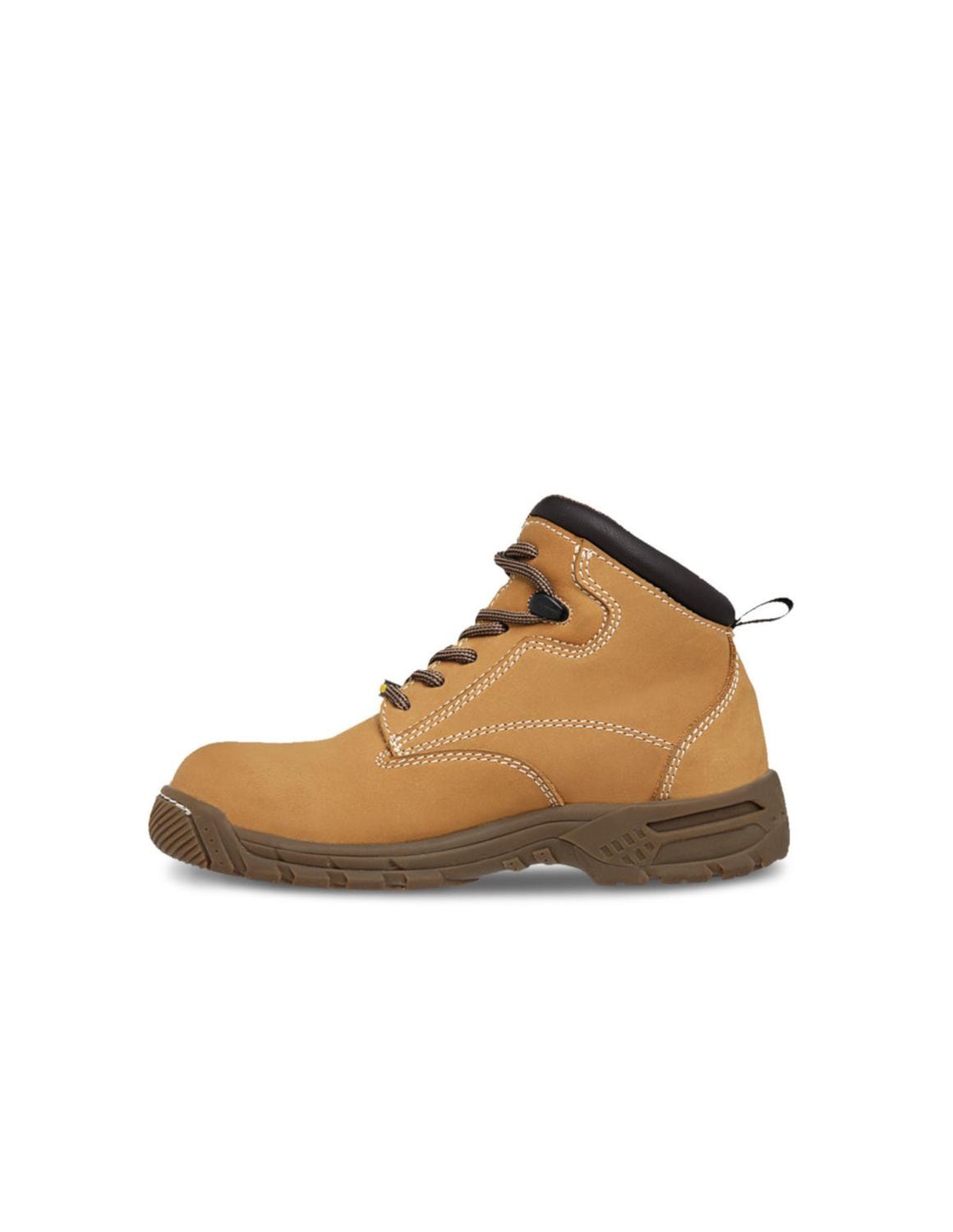 Bota industrial piel trabajo Mujer sin casco 78207 Miel — imagen 4