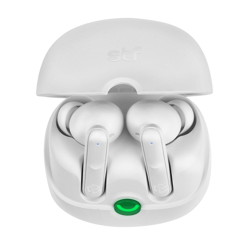 Audifonos Inalámbricos Tws Nebula STF 36hrs Uso Ultra ANC 6 Micrófonos Protección IPX4 — imagen 4