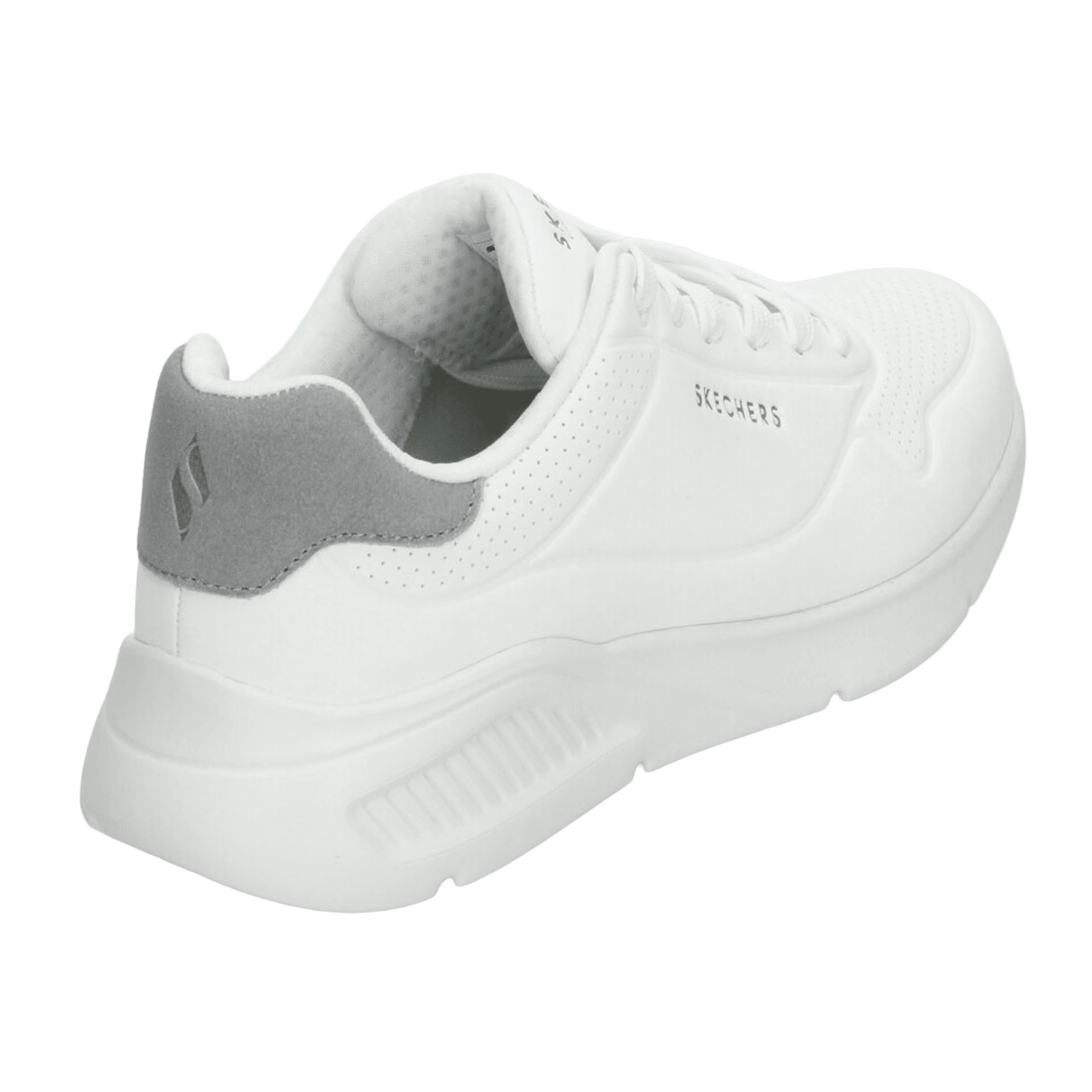 Tenis Skechers Uno Lite Hombre Casual Blanco Caballero — imagen 3