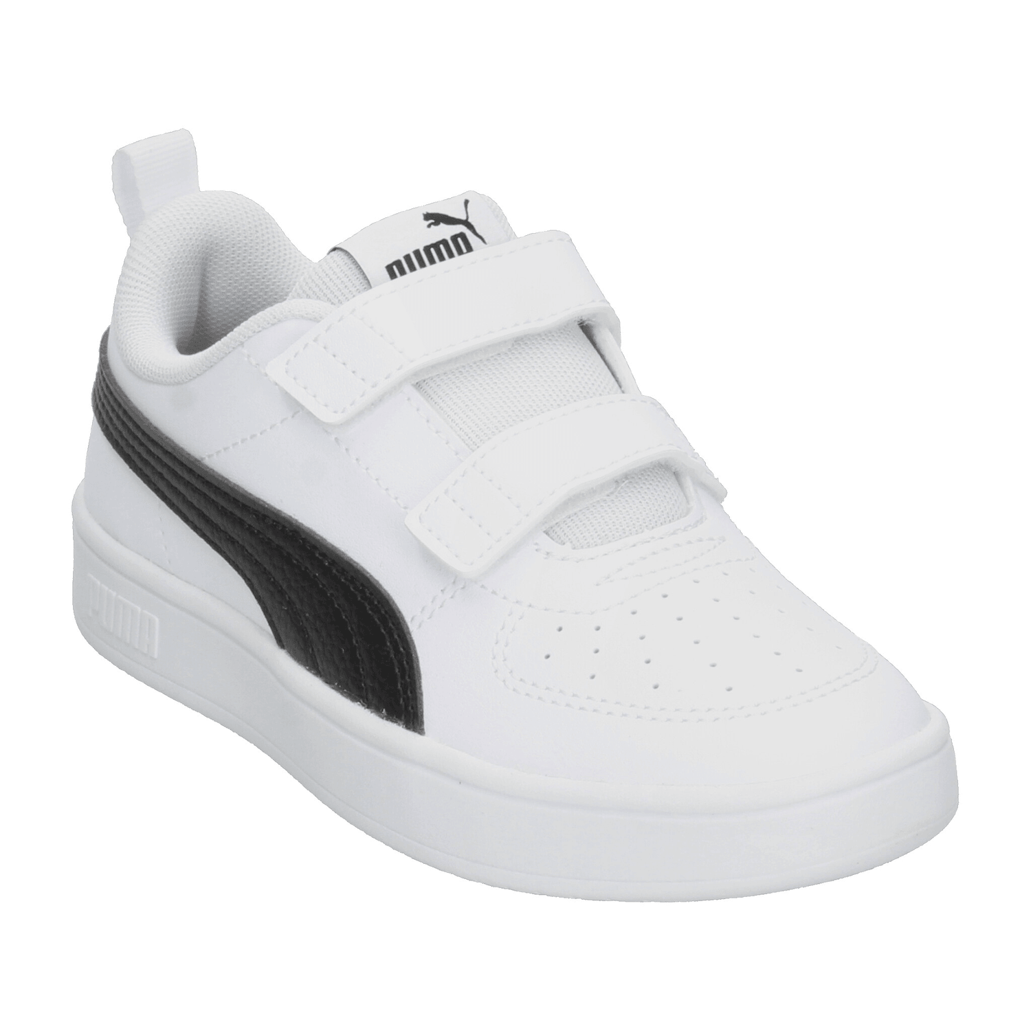 Tenis Puma Rickie V Niño Casual Blanco Infantil T16-22 — imagen 4