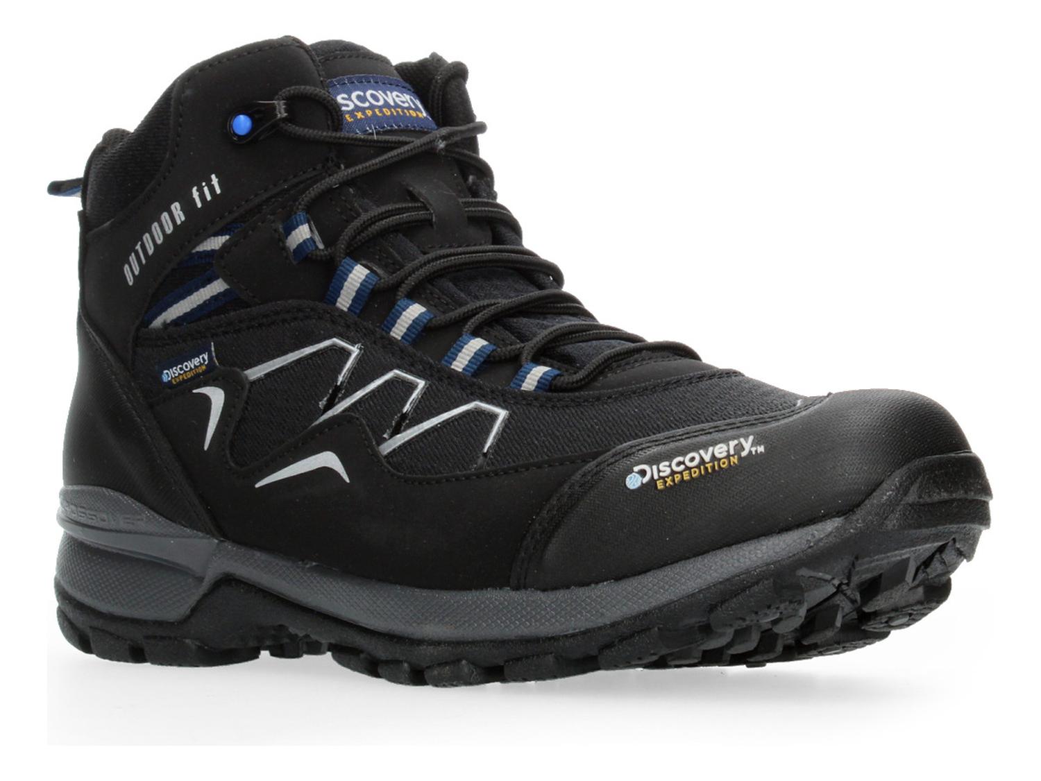 Bota Hombre Discovery Industrial Negro Casual Caballero — imagen 3