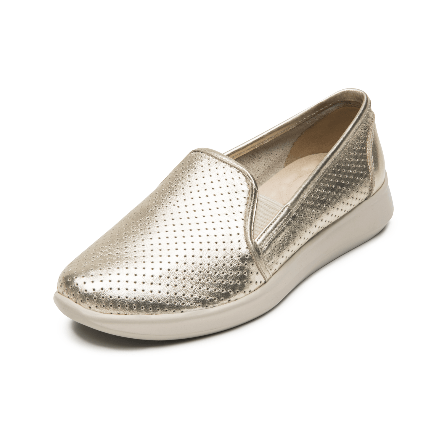 Zapato Flexi Jocelyn Dama Casual Cómodo Dorado Mujer — imagen 3