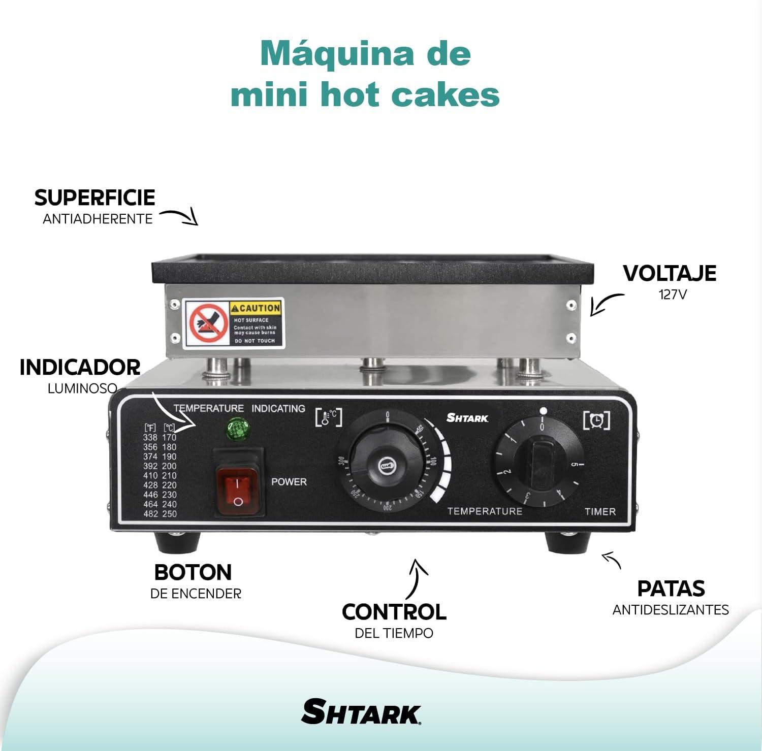 MAQUINA PARA MINI HOTCAKES SWISS NAVY SHTMWAF PARA 25 PZS — image 4