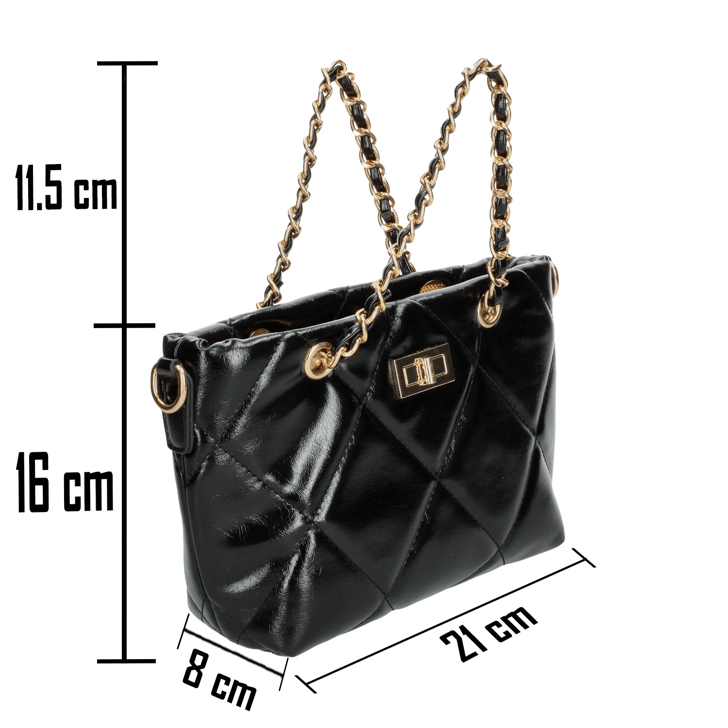 Bolsa Felianna Dama Negro Casual Para Mujer — imagen 4