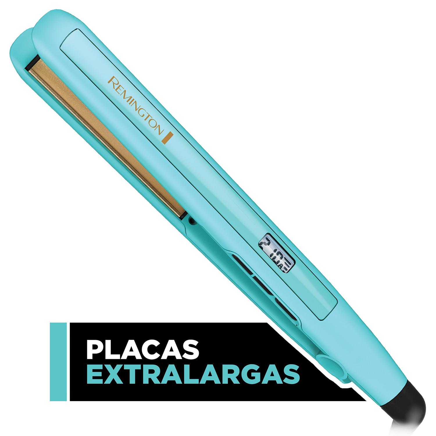 Plancha Alisadora Remington Con Cerámica Y Antiestática S5500 — imagen 3