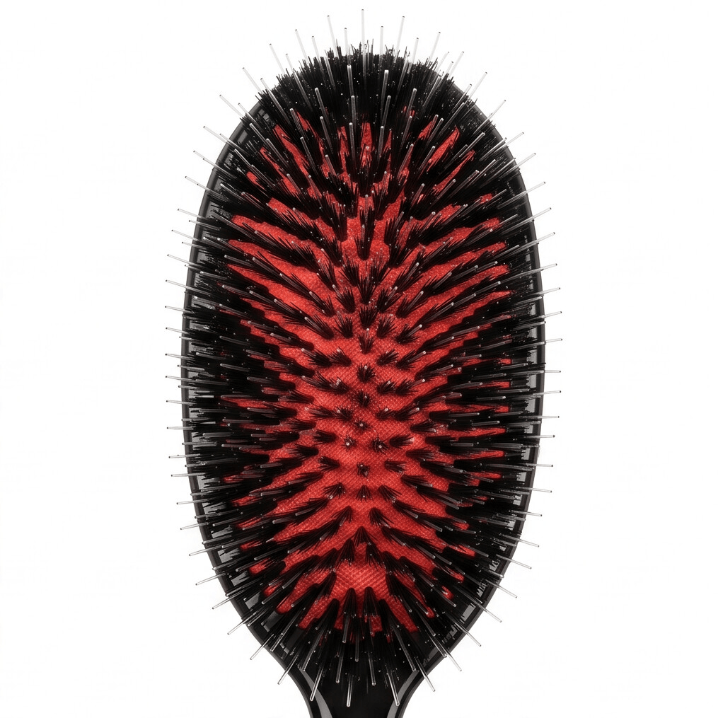 Cepillo Para Cabello TIMCO C8778 – Cerdas Mixtas Nylon/Naturales para Desenredado Suave y Cabello Sedoso — imagen 7