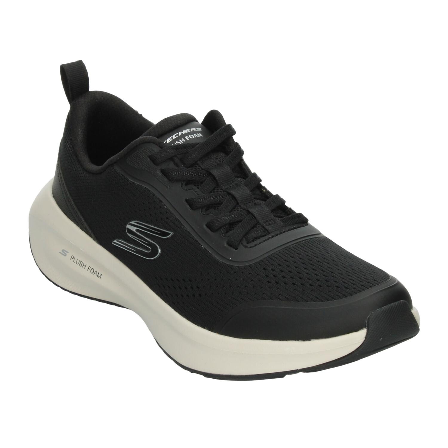 Tenis Skechers Plush Foam Dama Deportivo Negro Mujer — imagen 4