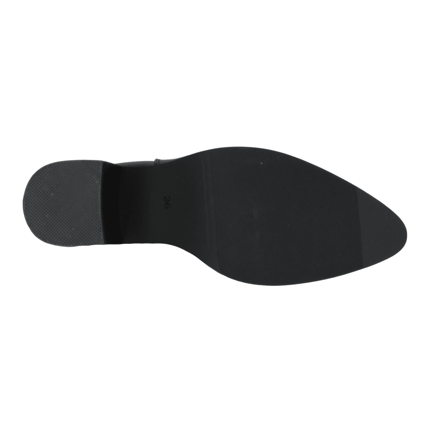 Bota Berlin Dama Negro Casual Larga Tacón Elegantes Mujer — imagen 10