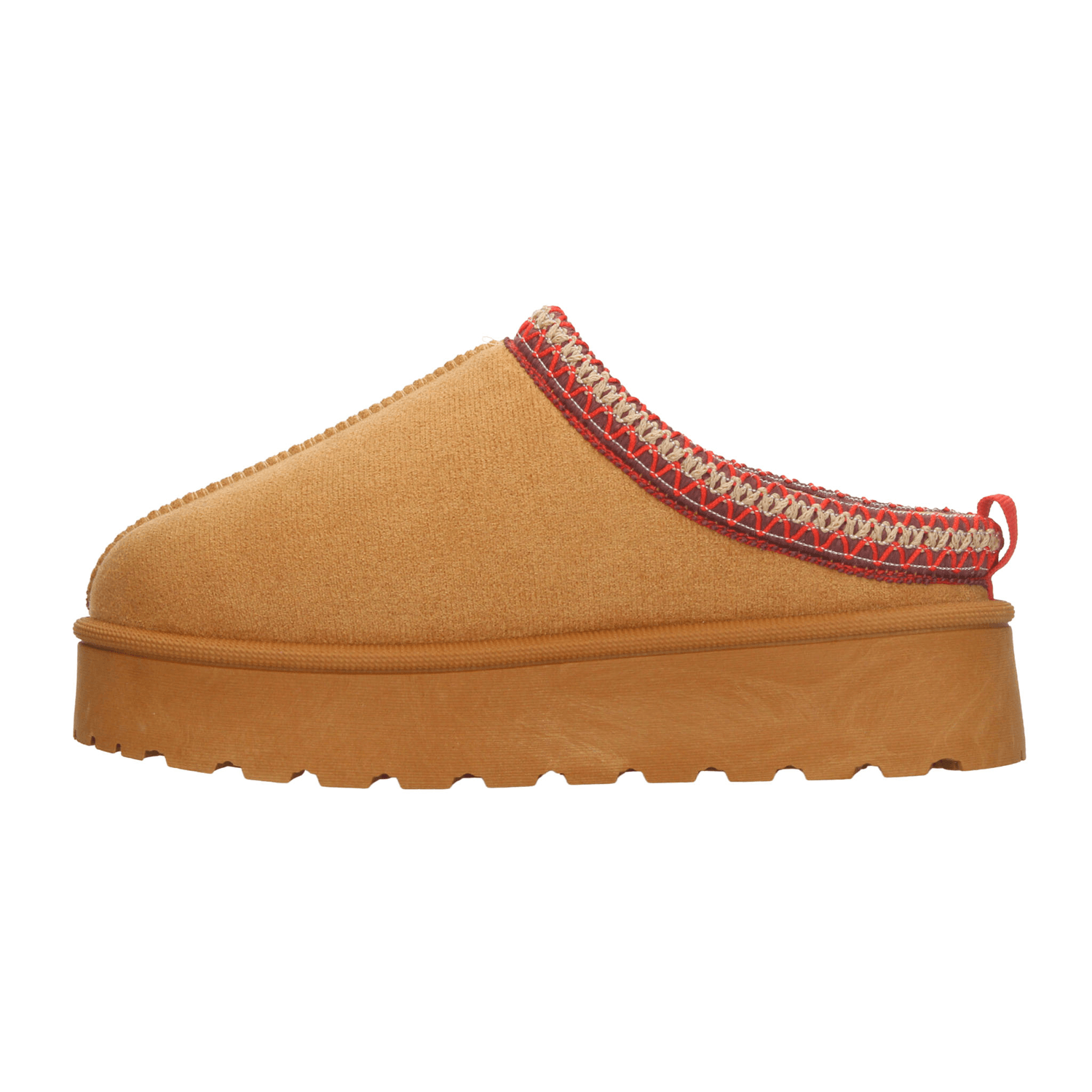 Zapato Dama Perugia Café Zueco Casual Pantufla Plataforma Mujer — imagen 6