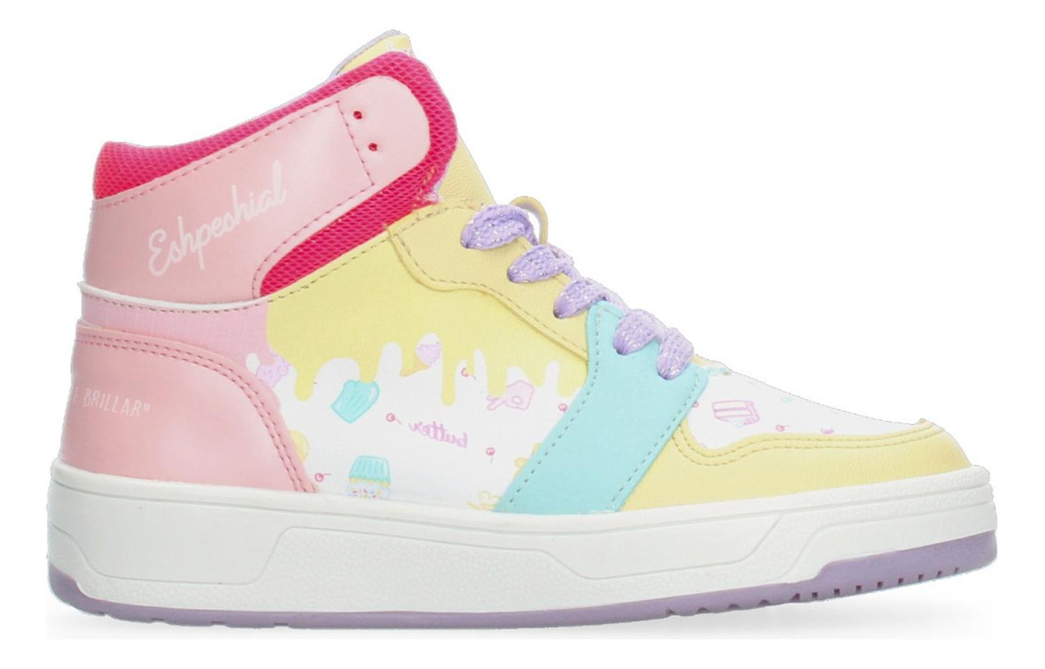 Tenis Mis Pastelitos Niña Casual Multicolor Infantil T15-25 — imagen 1