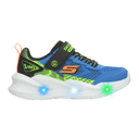 Tenis Skechers Meteor-Lights 2.0 Niño Deportivo Azul Infantil T17-22