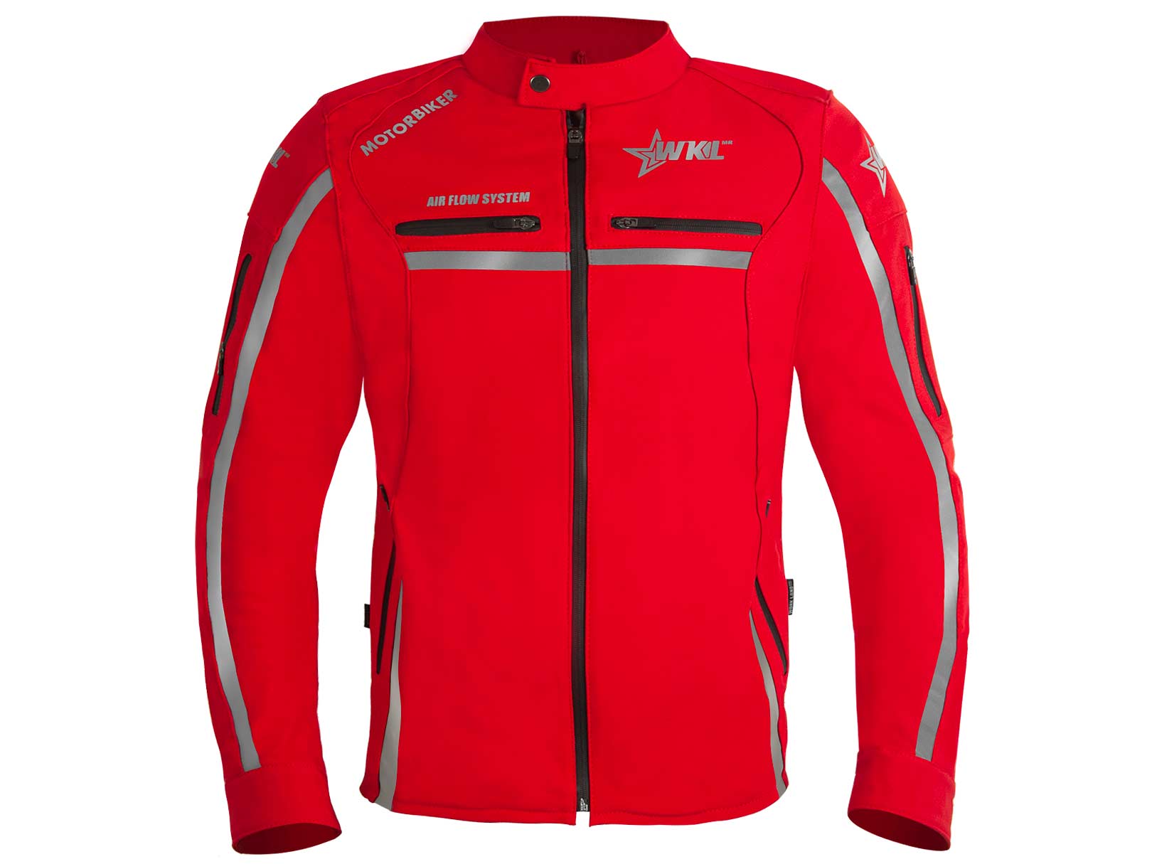 Chamarra Moto Hombre Impermeable Biker Protecciones Wkl 65R — imagen 9