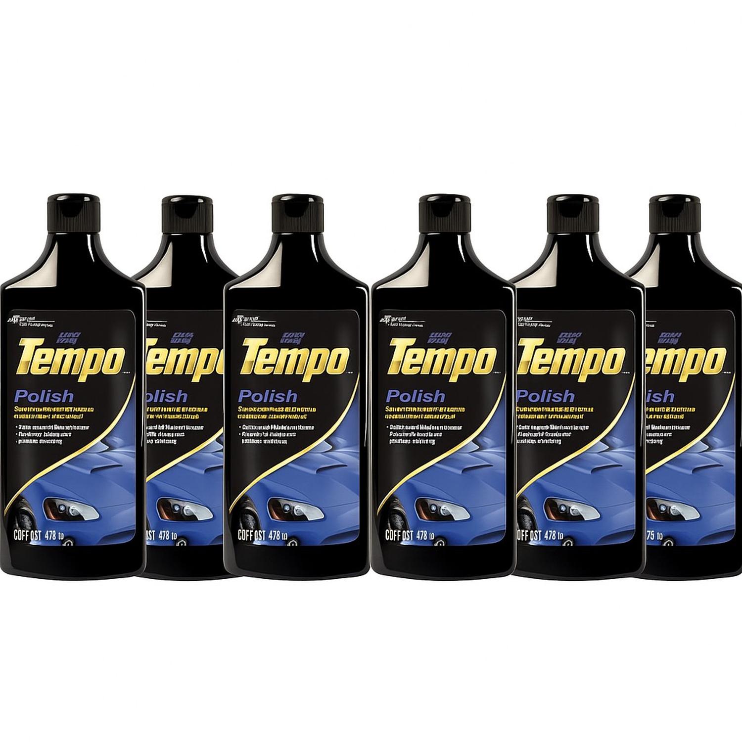 6 Cera Liquida Restauradora Tempo Polish 473ml Quita Rayones — imagen 1