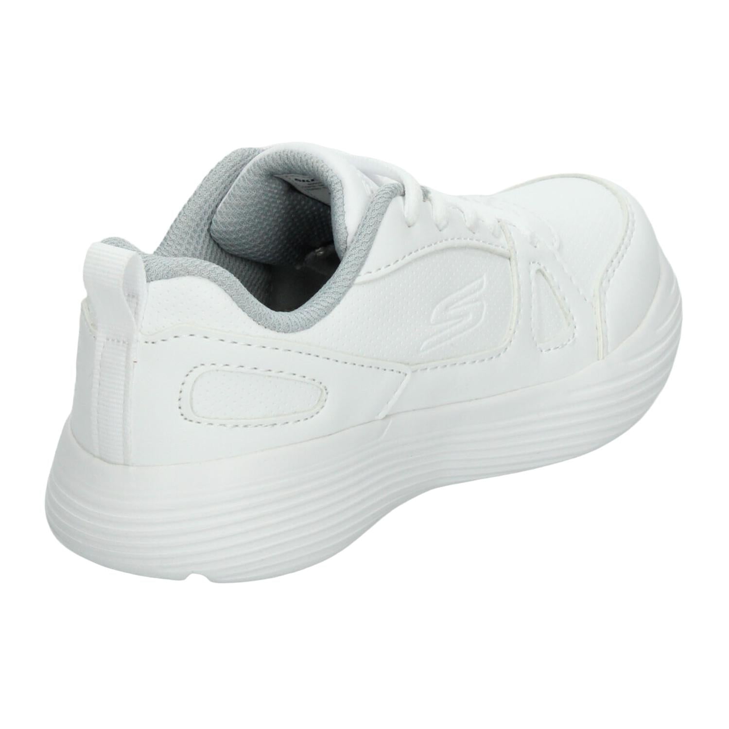 Tenis Skechers Go Run Niño Blanco Escolar Infantil T17-22 — imagen 4