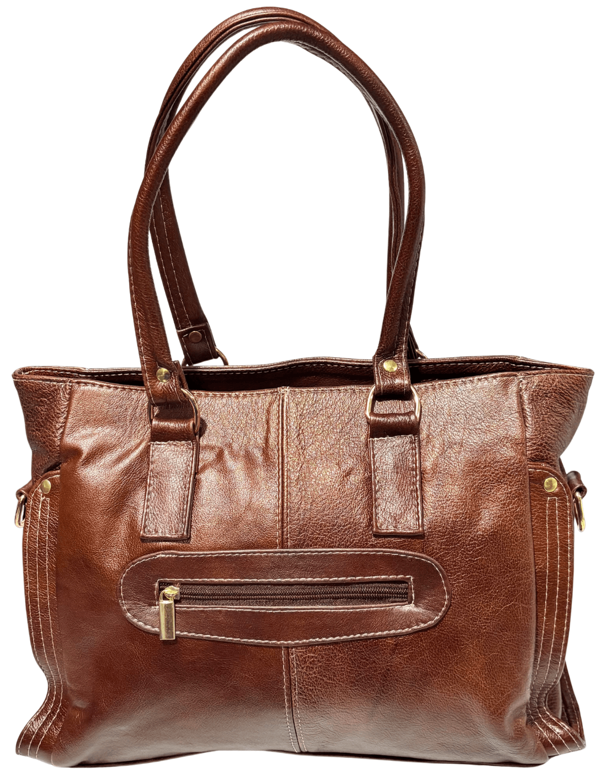 Bolsa Piel Legitima Grande Para Mujer Jf10 — imagen 8