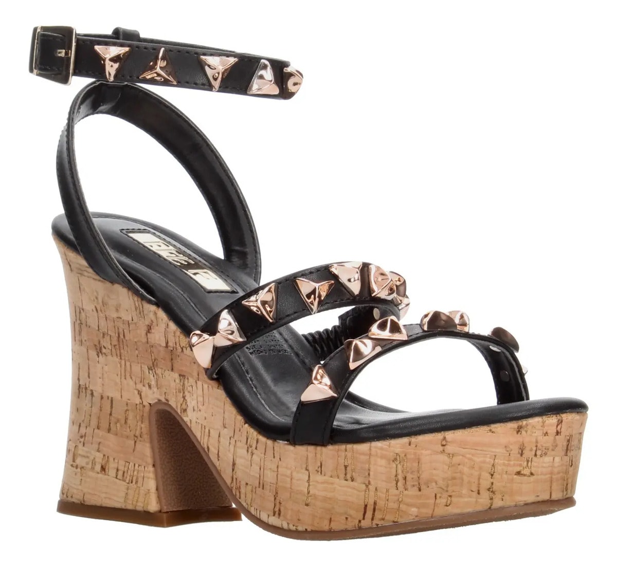 Sandalias Efe Dama Casual Tacón 10.5cm Negro Mujer — imagen 11