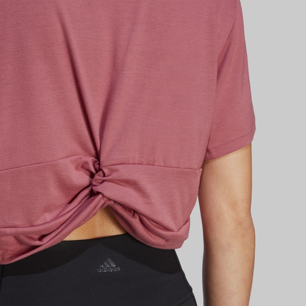 Playera Corta Adidas Rosa - Mujer — imagen 6