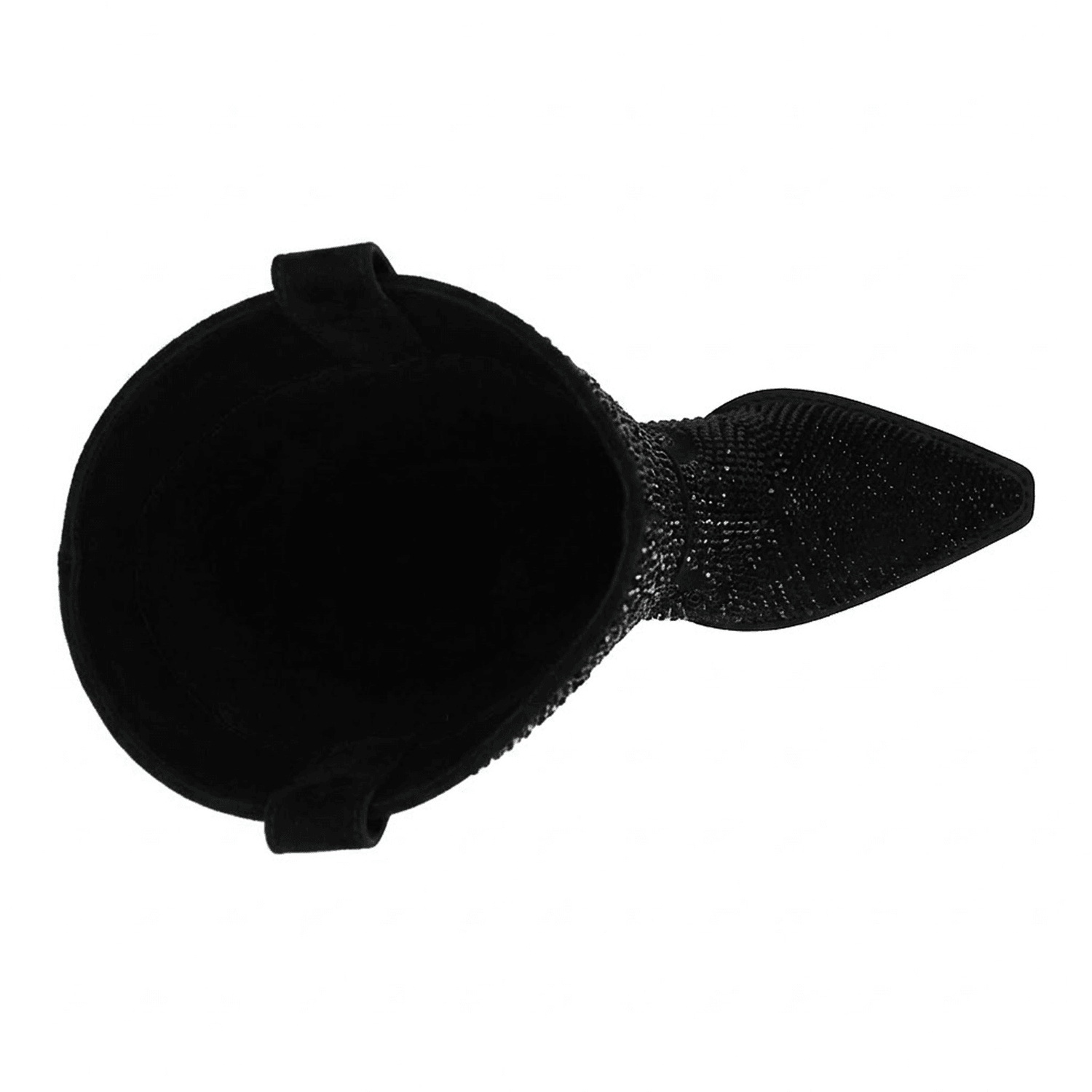 Bota Efe Dama Casual Vaquera Brillo Larga Tacón Negro Mujer — imagen 8