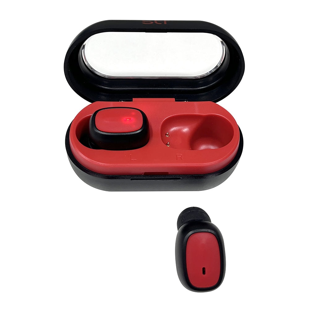 Audifonos Inalámbricos Tws Viva STF 12hrs Uso Rojo — imagen 3