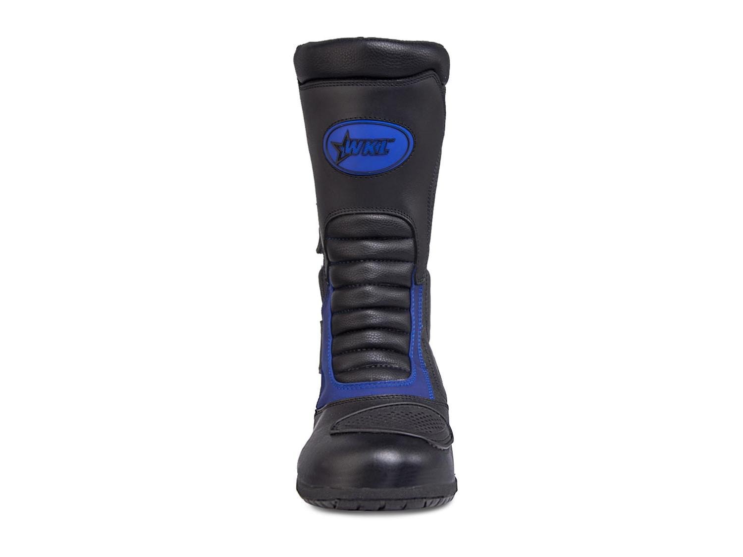 Botas Biker Hombre Doble proposito Moto Workland 009 Azul — imagen 3