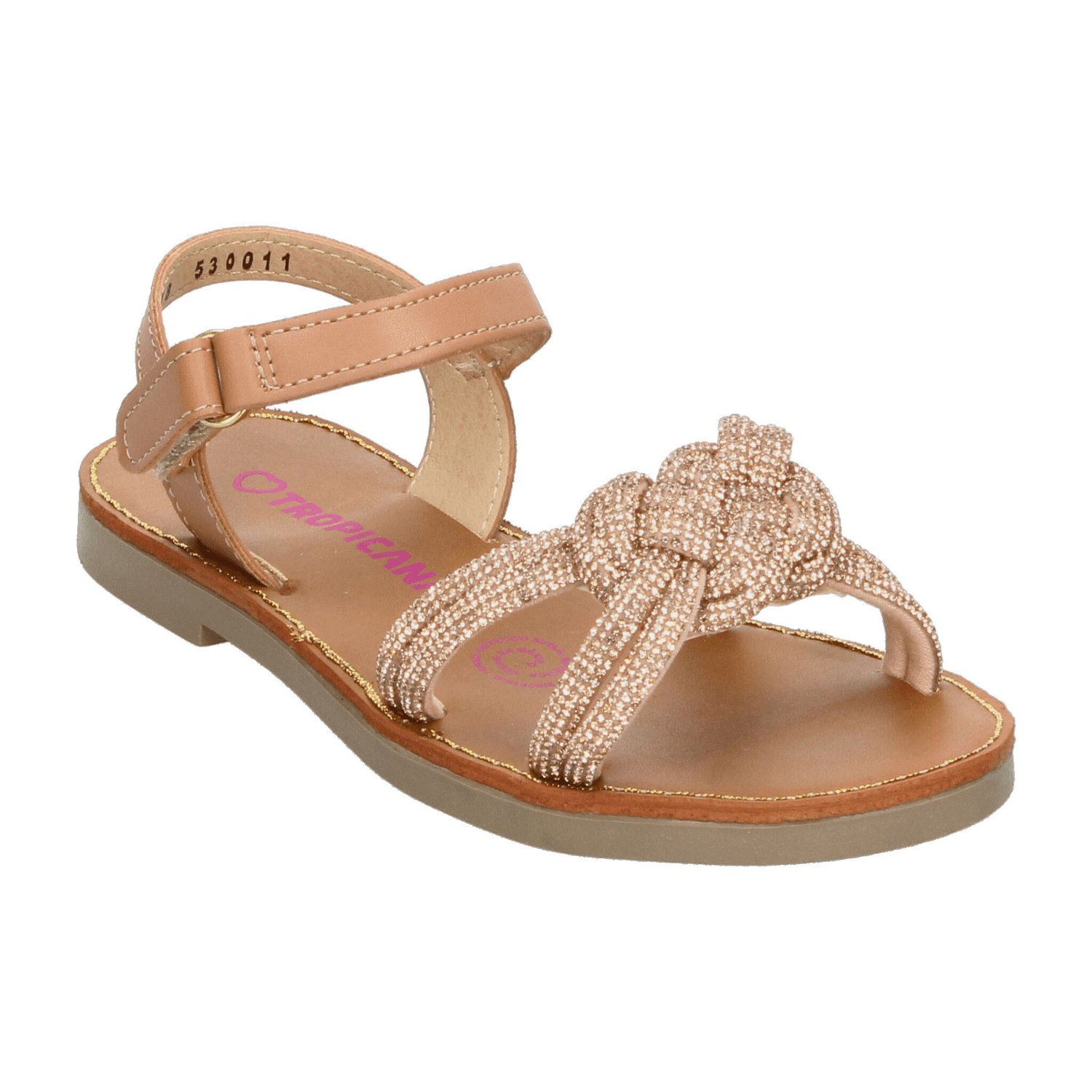 Sandalias Niña Tropicana Beige Casual Infantil T22-26 — imagen 5
