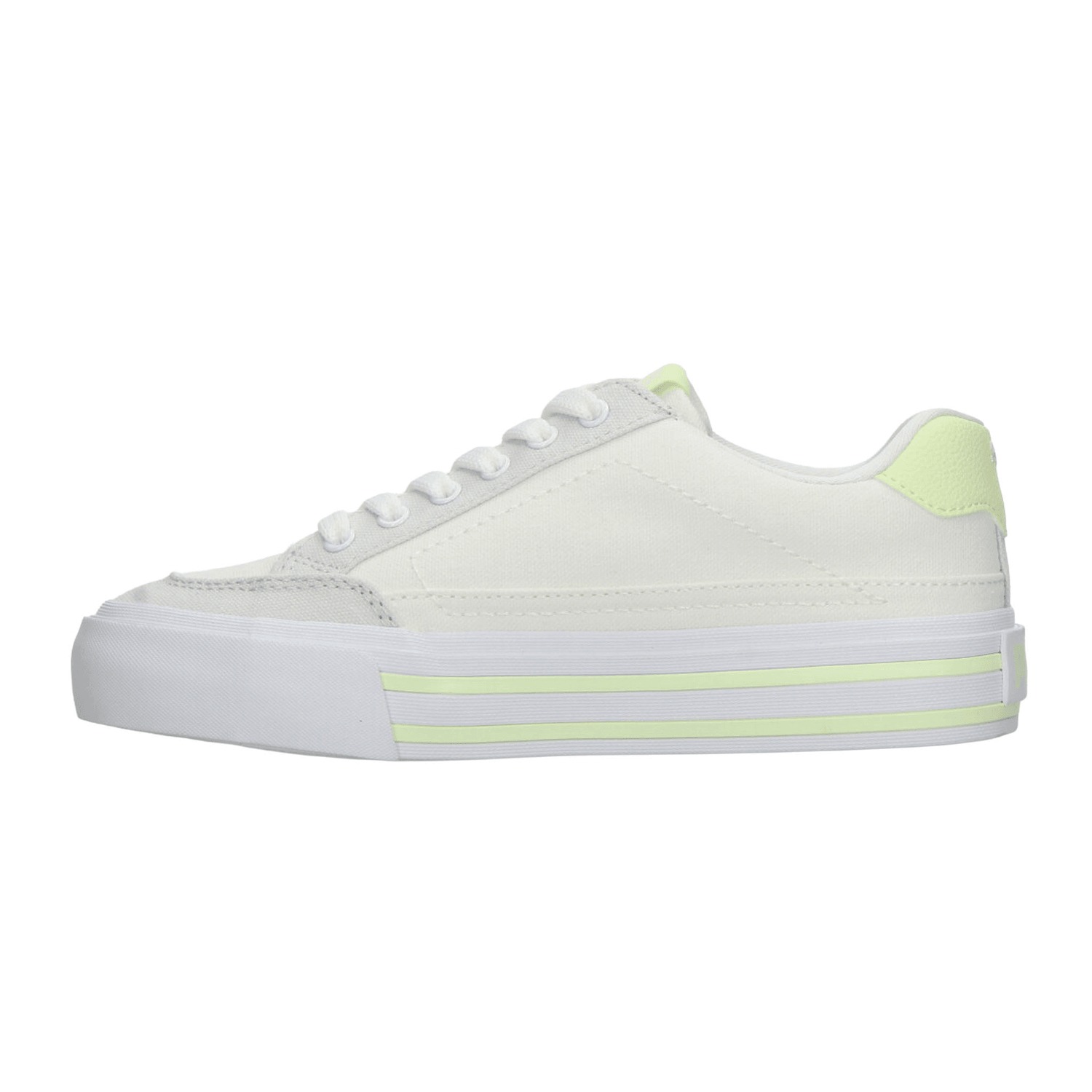 Tenis Puma Court Classic Niña Casual Off White Infantil T22-26 — imagen 5