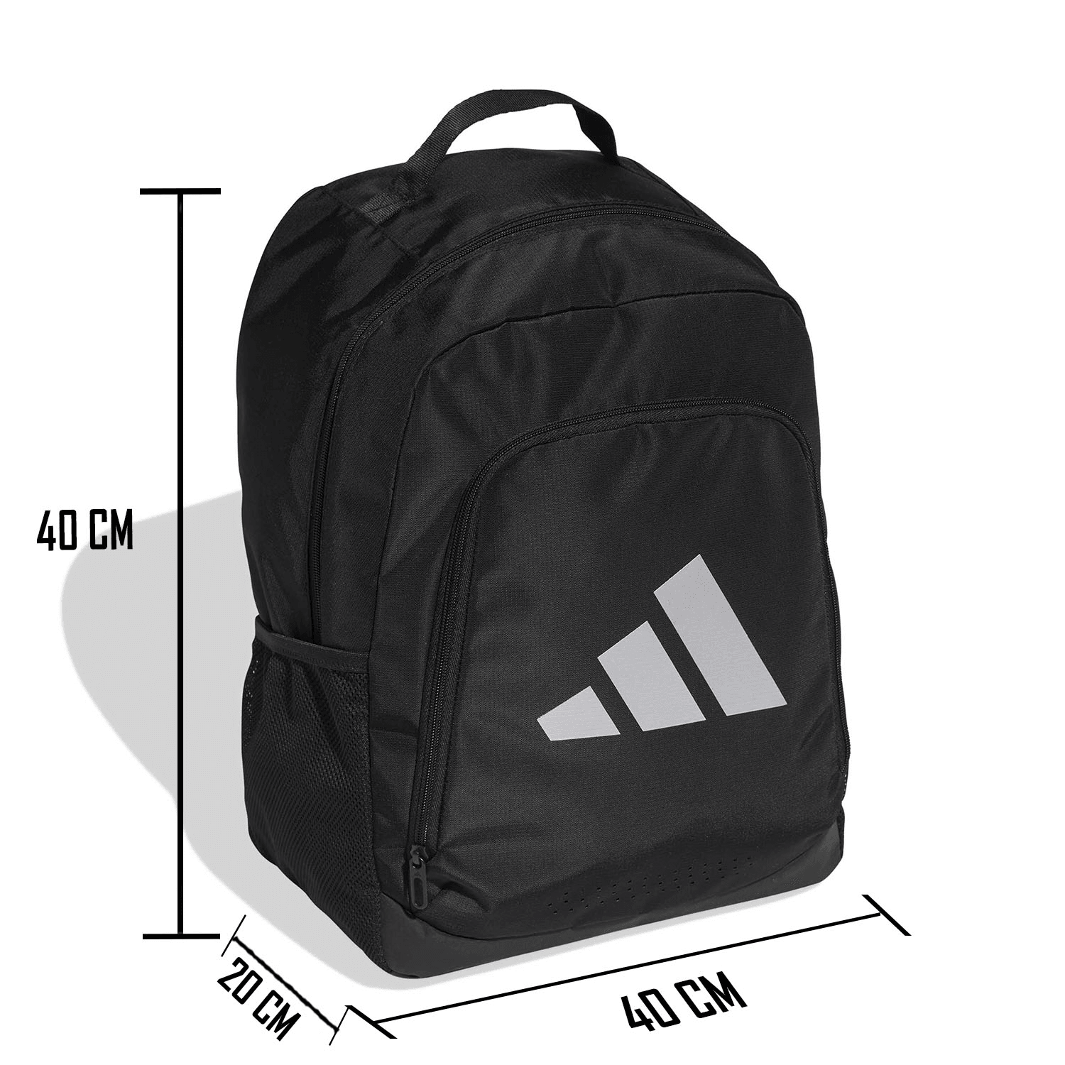 Mochila Adidas Graphic Defender Unisex Escolar Negro Unisex 23L — imagen 7